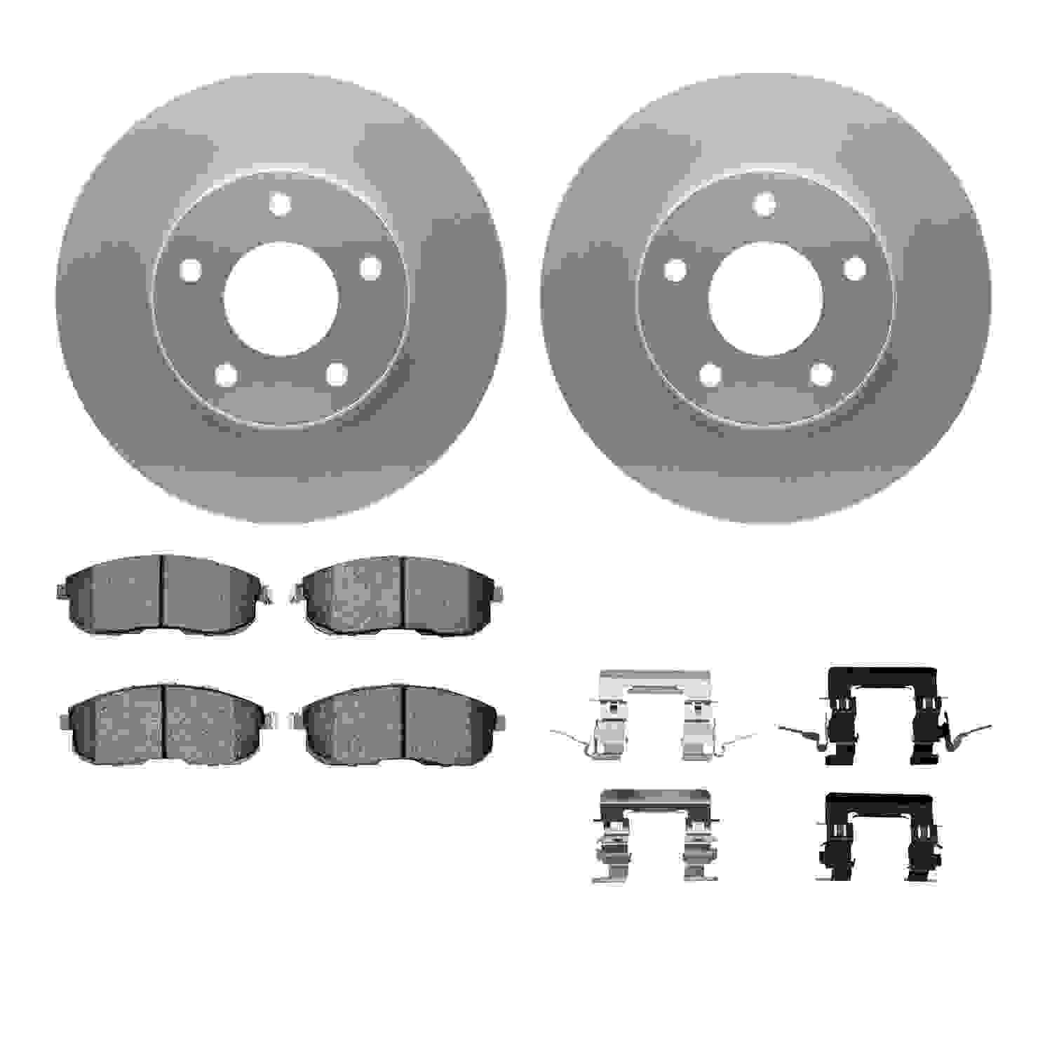 Dynamic Friction Company Disc Brake Kit 4312-67019