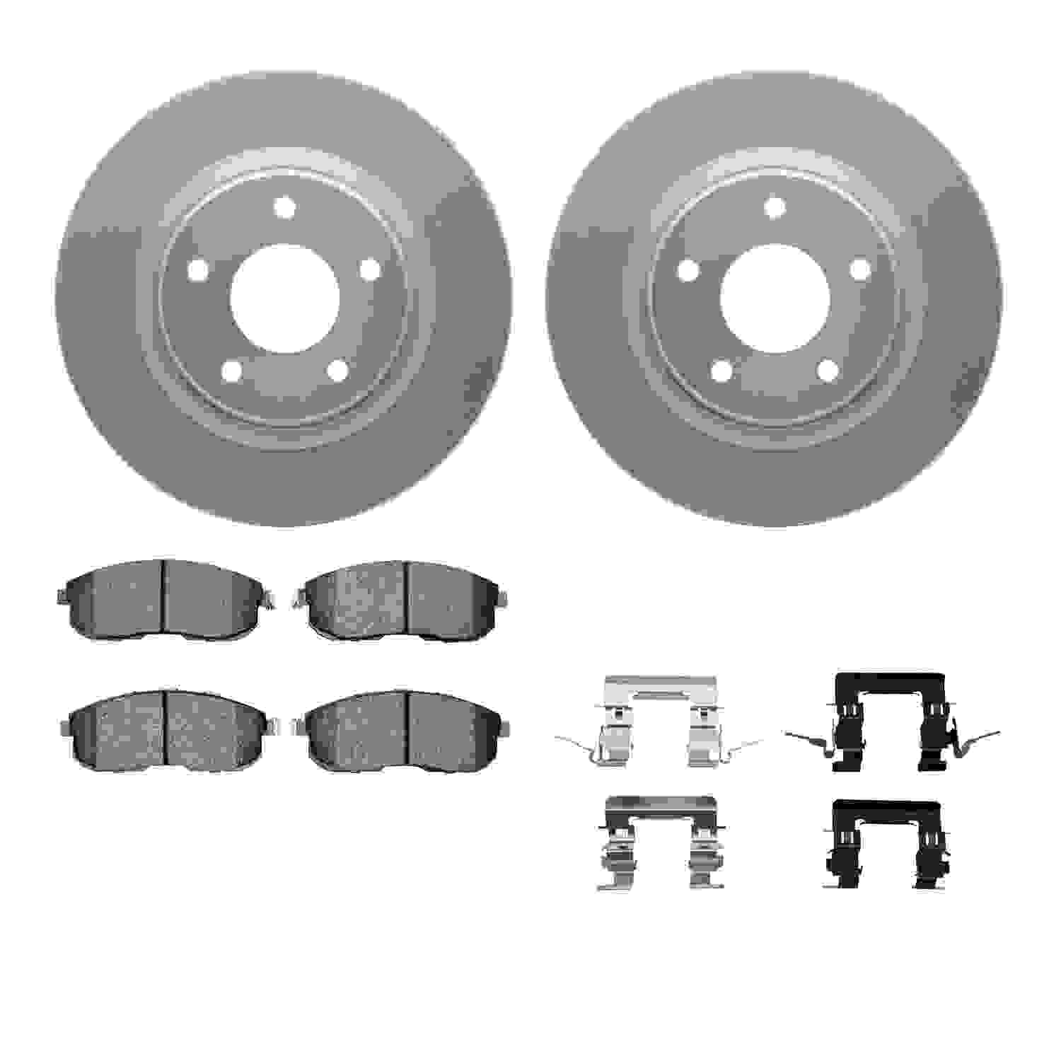 Dynamic Friction Company Disc Brake Kit 4312-67020