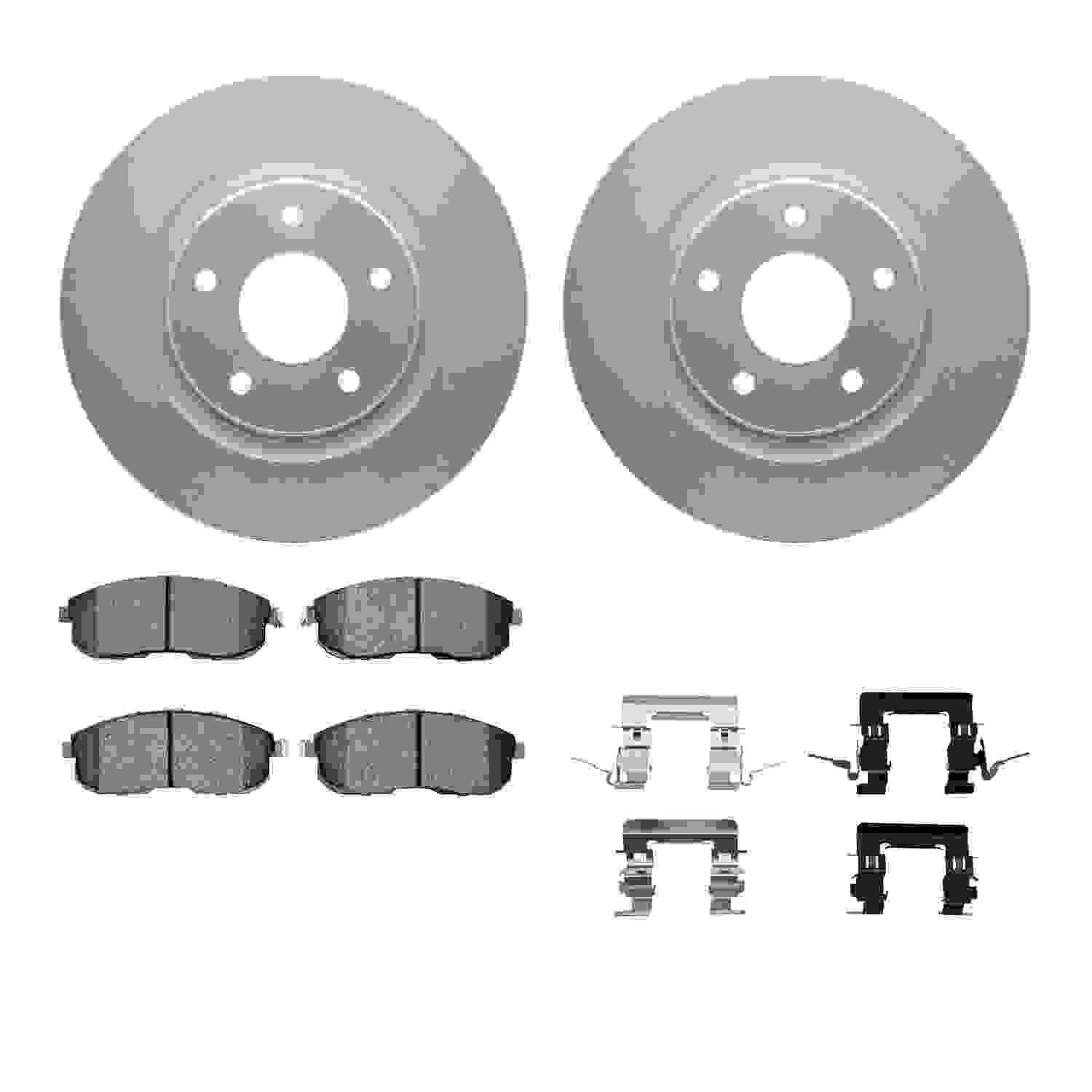 Dynamic Friction Company Disc Brake Kit 4312-67022