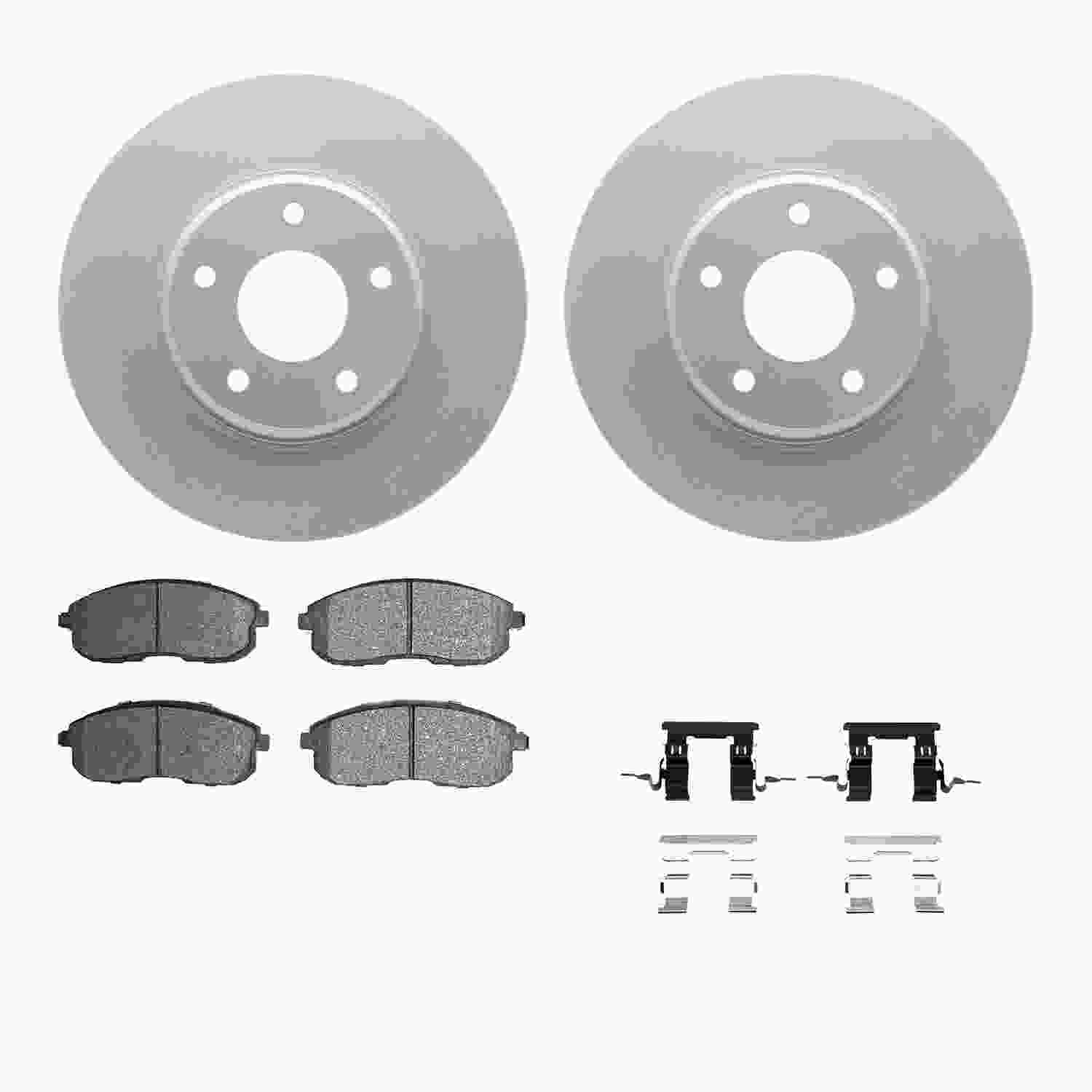 Dynamic Friction Company Disc Brake Kit 4312-67023