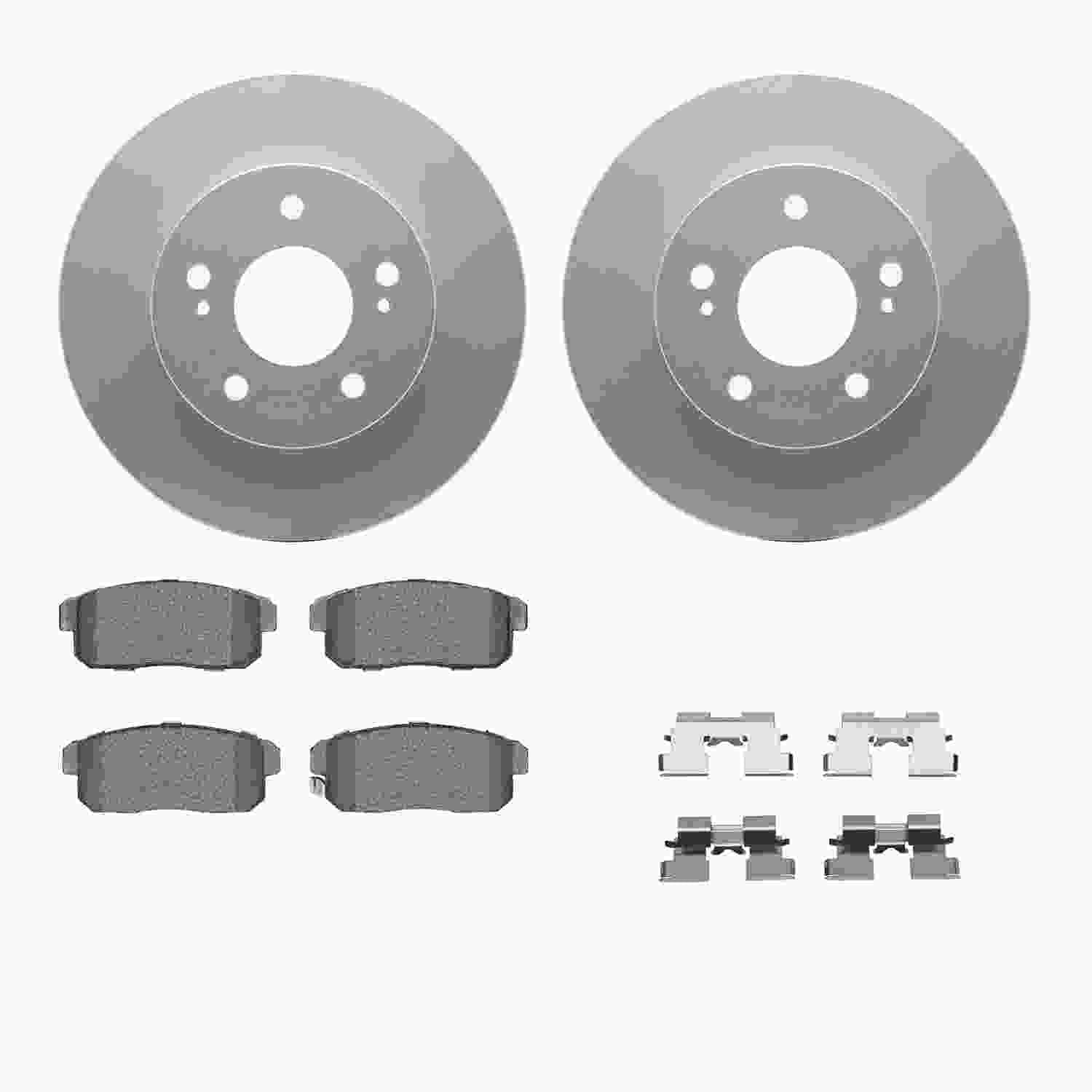 Dynamic Friction Company Disc Brake Kit 4312-67032