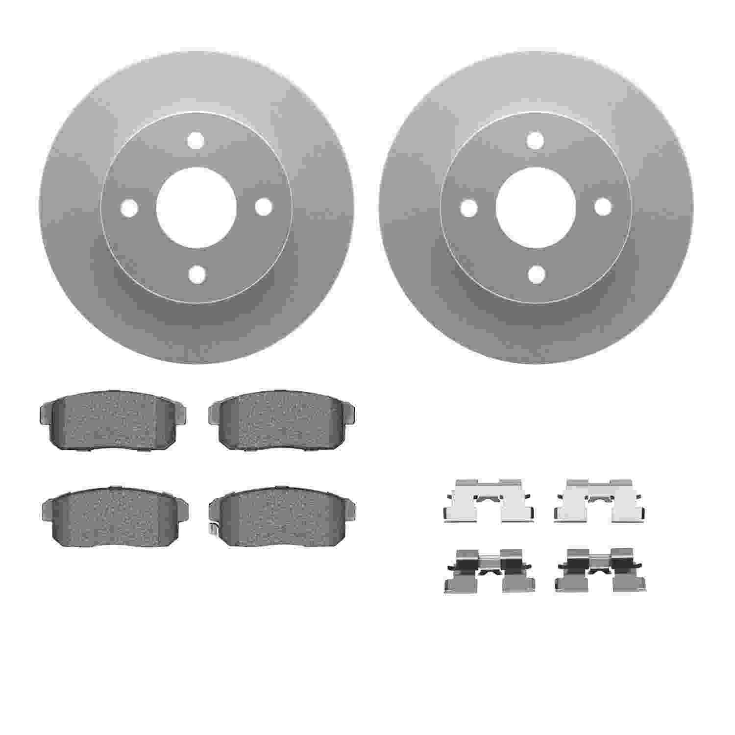 Dynamic Friction Company Disc Brake Kit 4312-67033