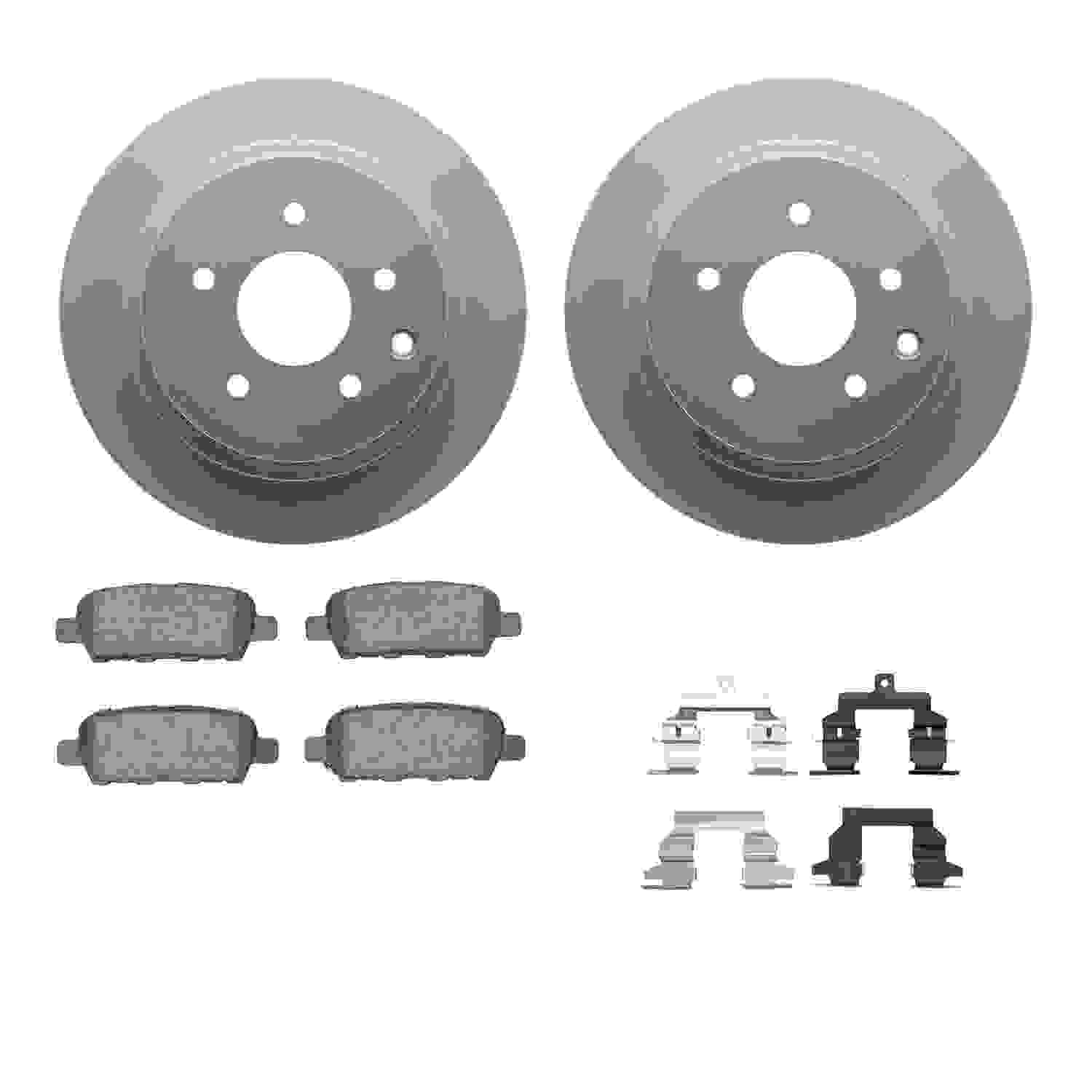 Dynamic Friction Company Disc Brake Kit 4312-67035