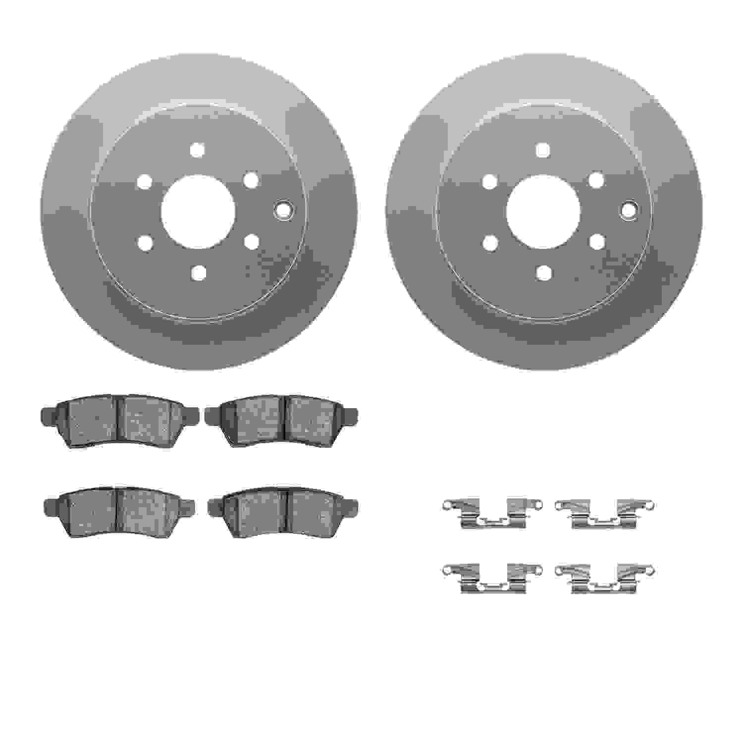 Dynamic Friction Company Disc Brake Kit 4312-67047