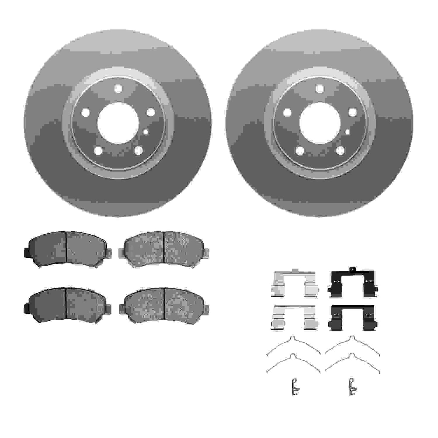 Dynamic Friction Company Disc Brake Kit 4312-67051