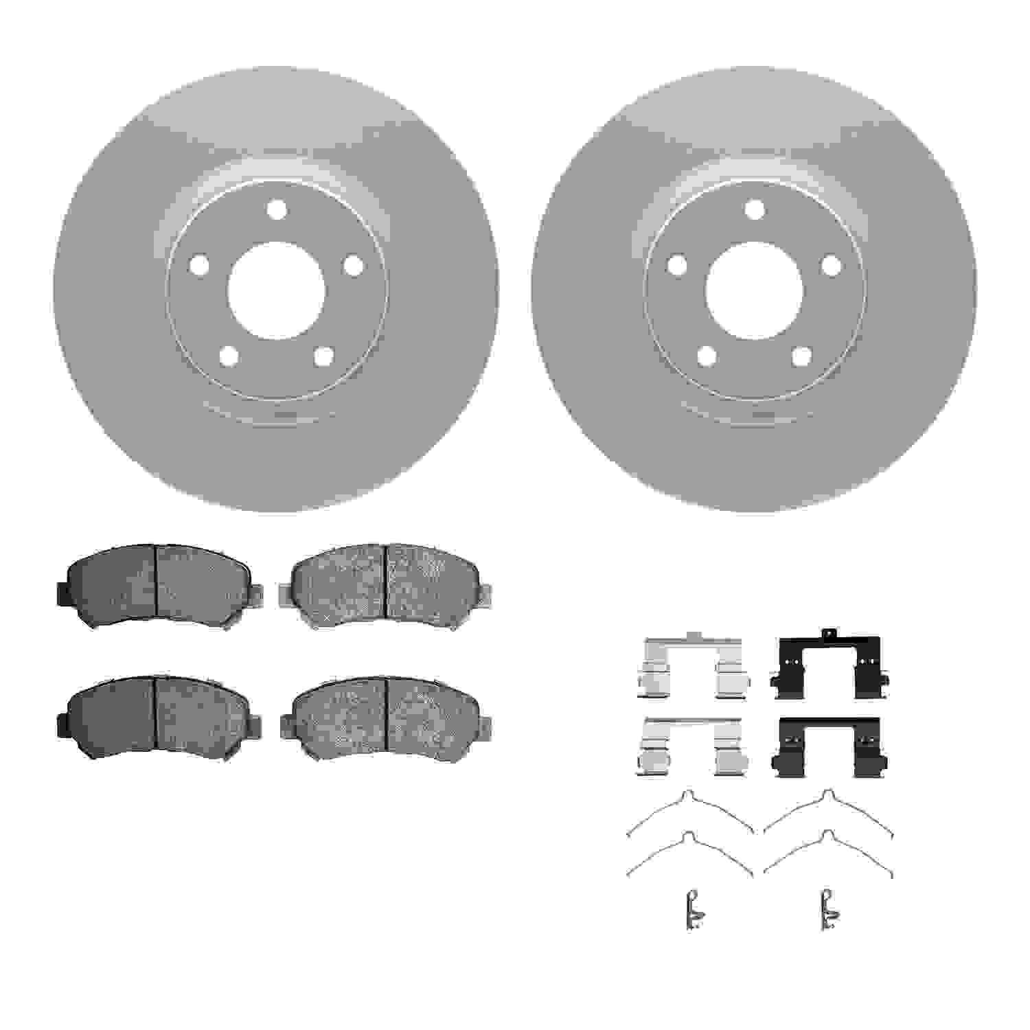 Dynamic Friction Company Disc Brake Kit 4312-67053