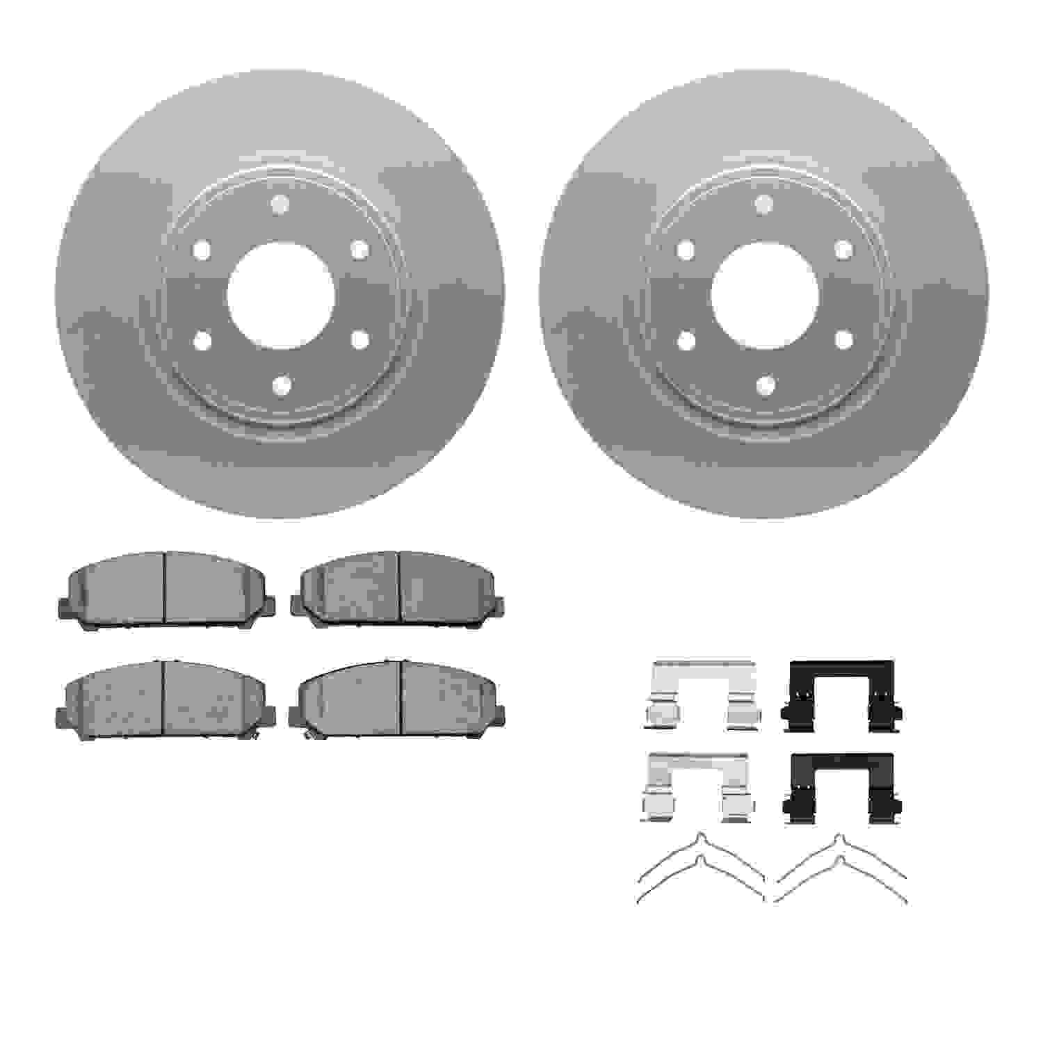 Dynamic Friction Company Disc Brake Kit 4312-67054