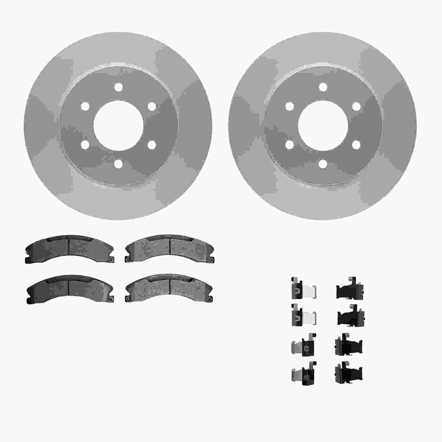 Dynamic Friction Company Disc Brake Kit 4312-67057