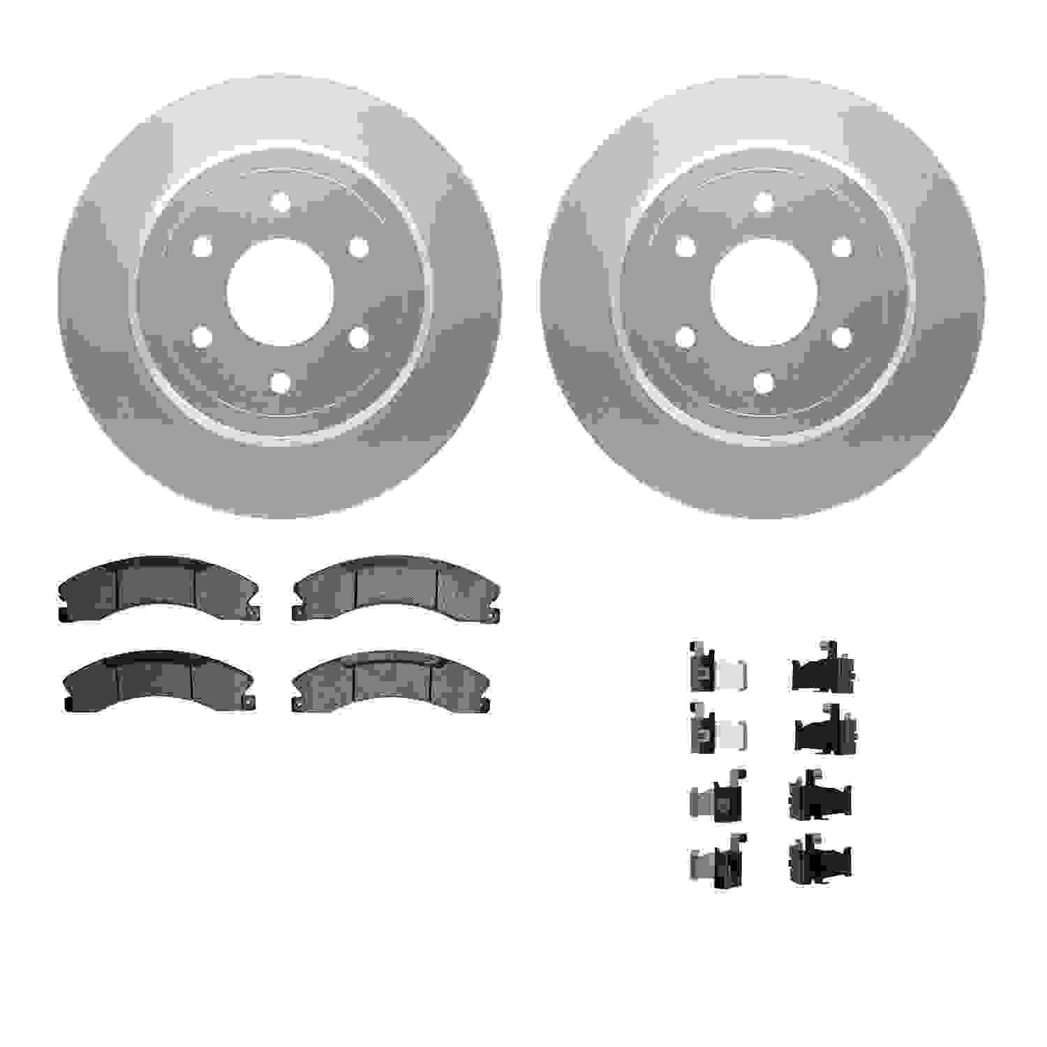 Dynamic Friction Company Disc Brake Kit 4312-67059