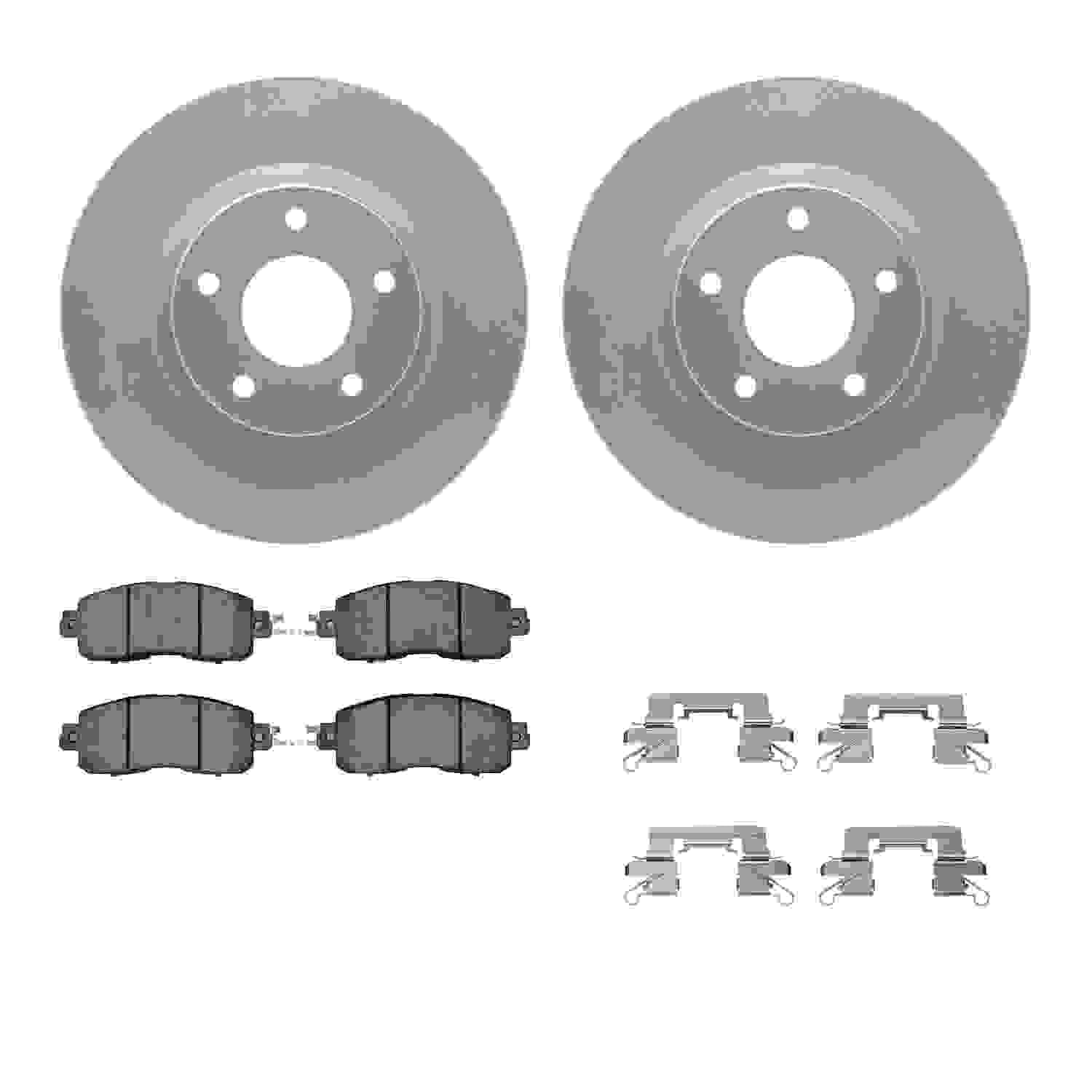 Dynamic Friction Company Disc Brake Kit 4312-67062