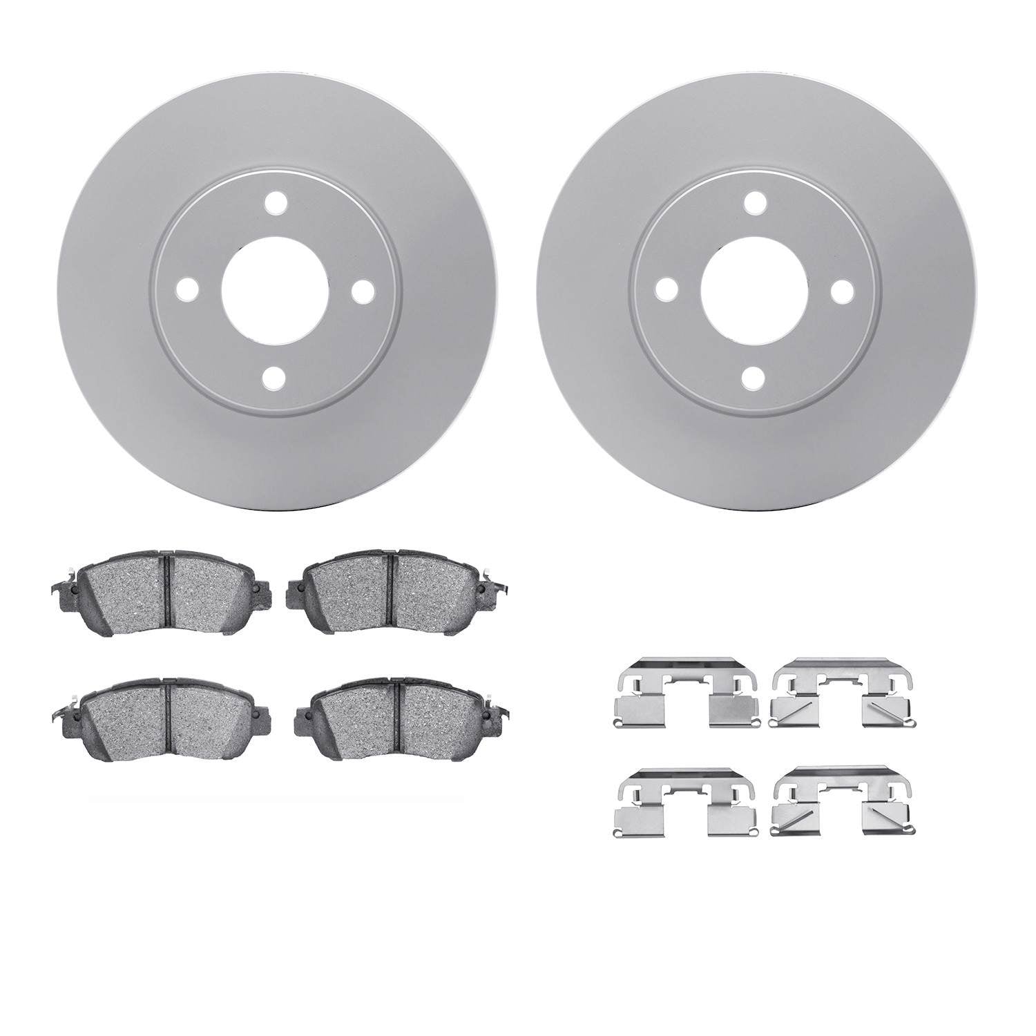 Dynamic Friction Company Disc Brake Kit 4312-67068