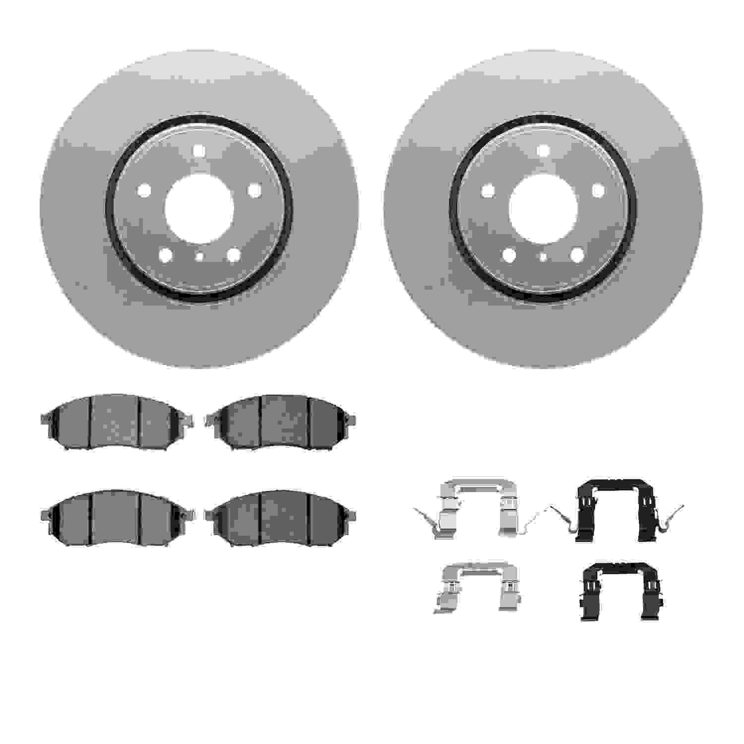 Dynamic Friction Company Disc Brake Kit 4312-68003