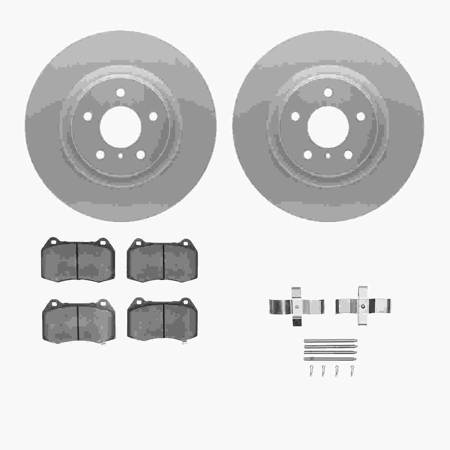 Dynamic Friction Company Disc Brake Kit 4312-68005