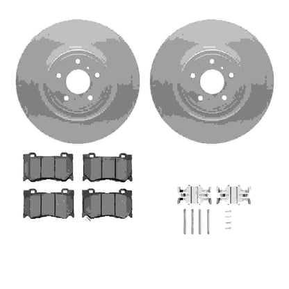 Dynamic Friction Company Disc Brake Kit 4312-68008