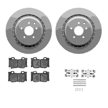 Dynamic Friction Company Disc Brake Kit 4312-68009
