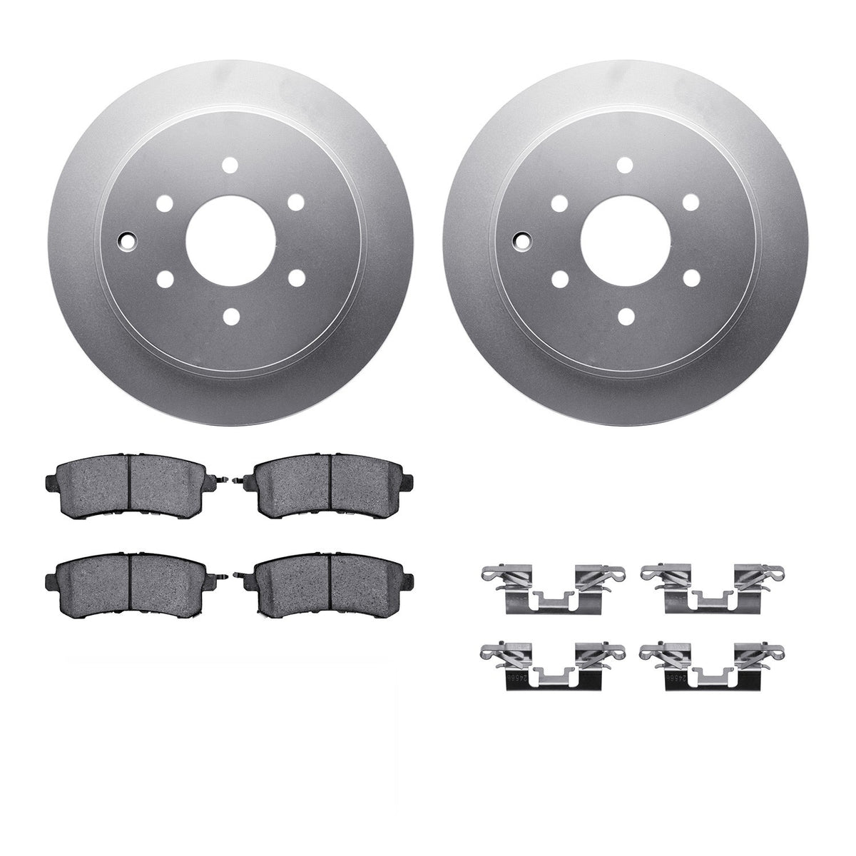 Dynamic Friction Company Disc Brake Kit 4312-68012