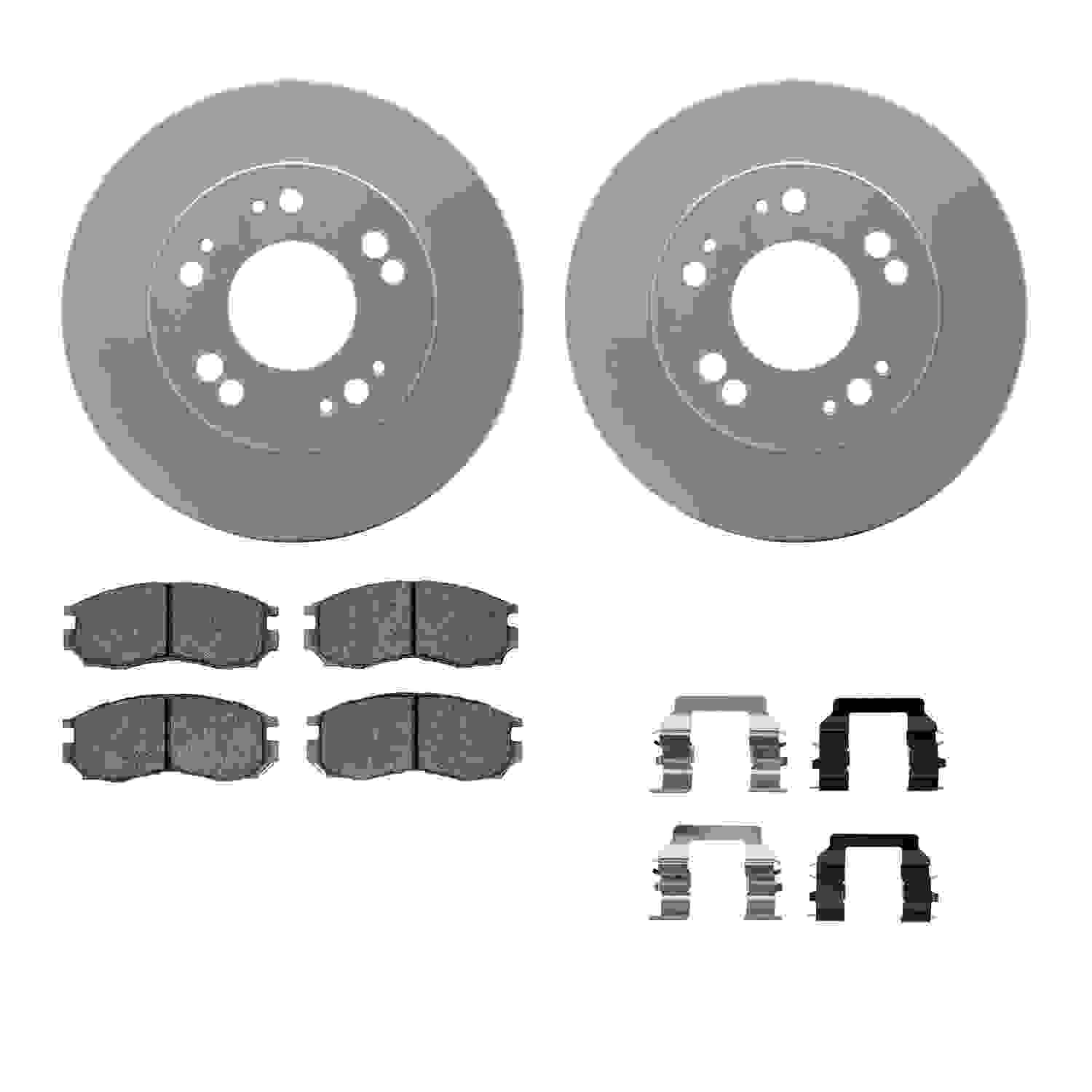 Dynamic Friction Company Disc Brake Kit 4312-72007