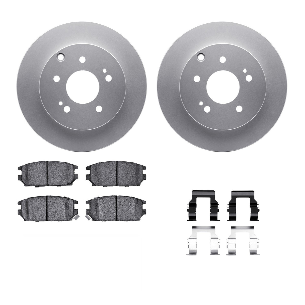 Dynamic Friction Company Disc Brake Kit 4312-72013