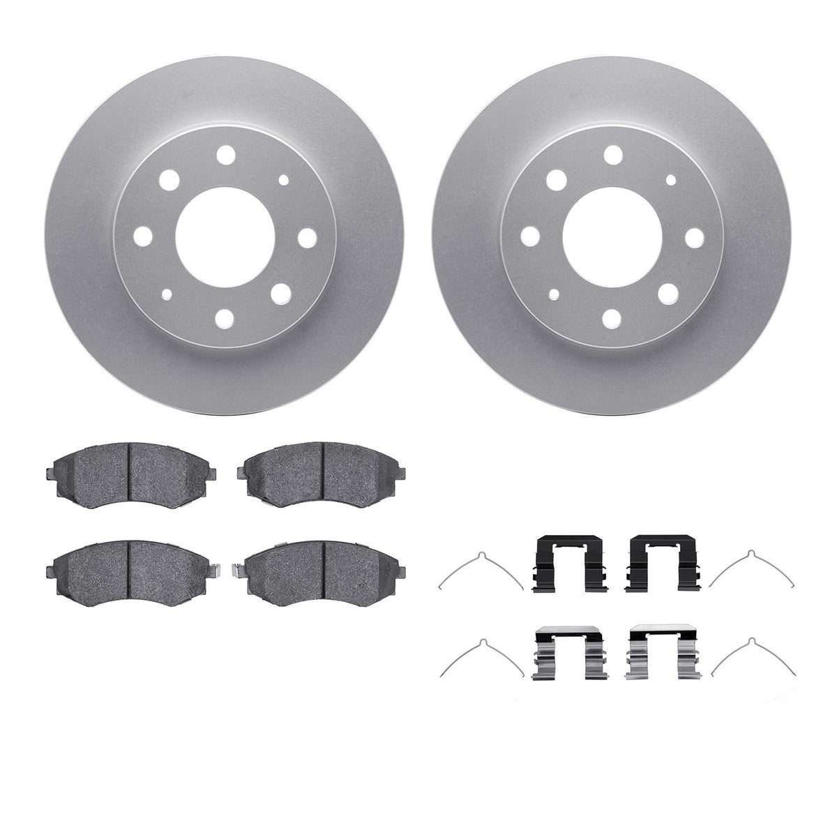Dynamic Friction Company Disc Brake Kit 4312-72014