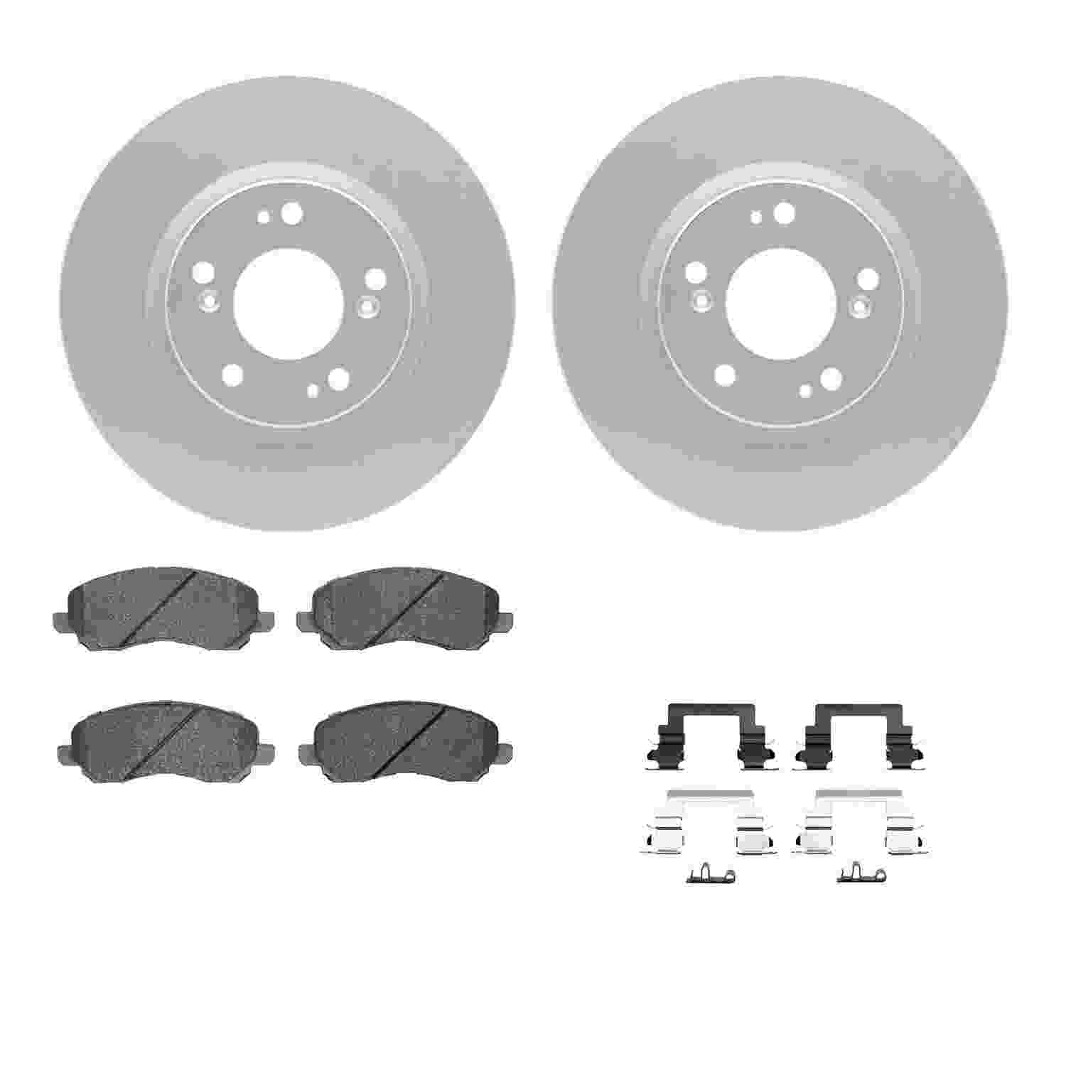 Dynamic Friction Company Disc Brake Kit 4312-72017