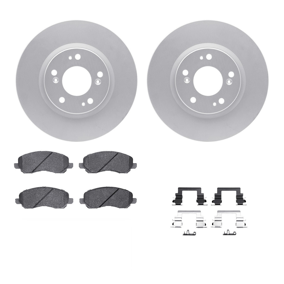 Dynamic Friction Company Disc Brake Kit 4312-72017