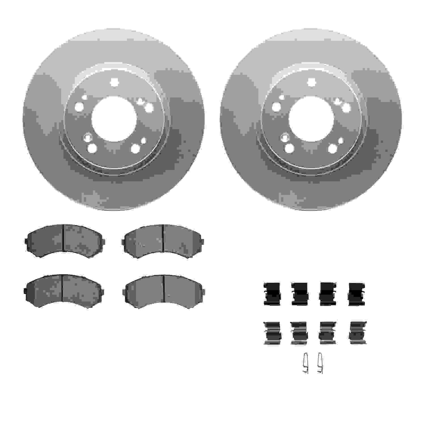 Dynamic Friction Company Disc Brake Kit 4312-72018