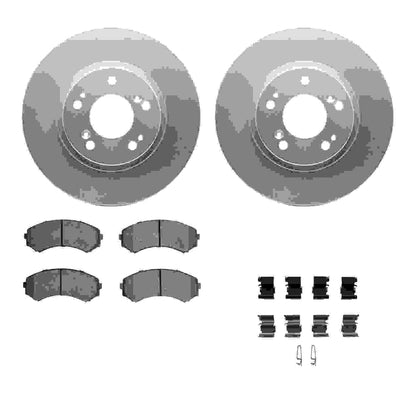 Dynamic Friction Company Disc Brake Kit 4312-72018