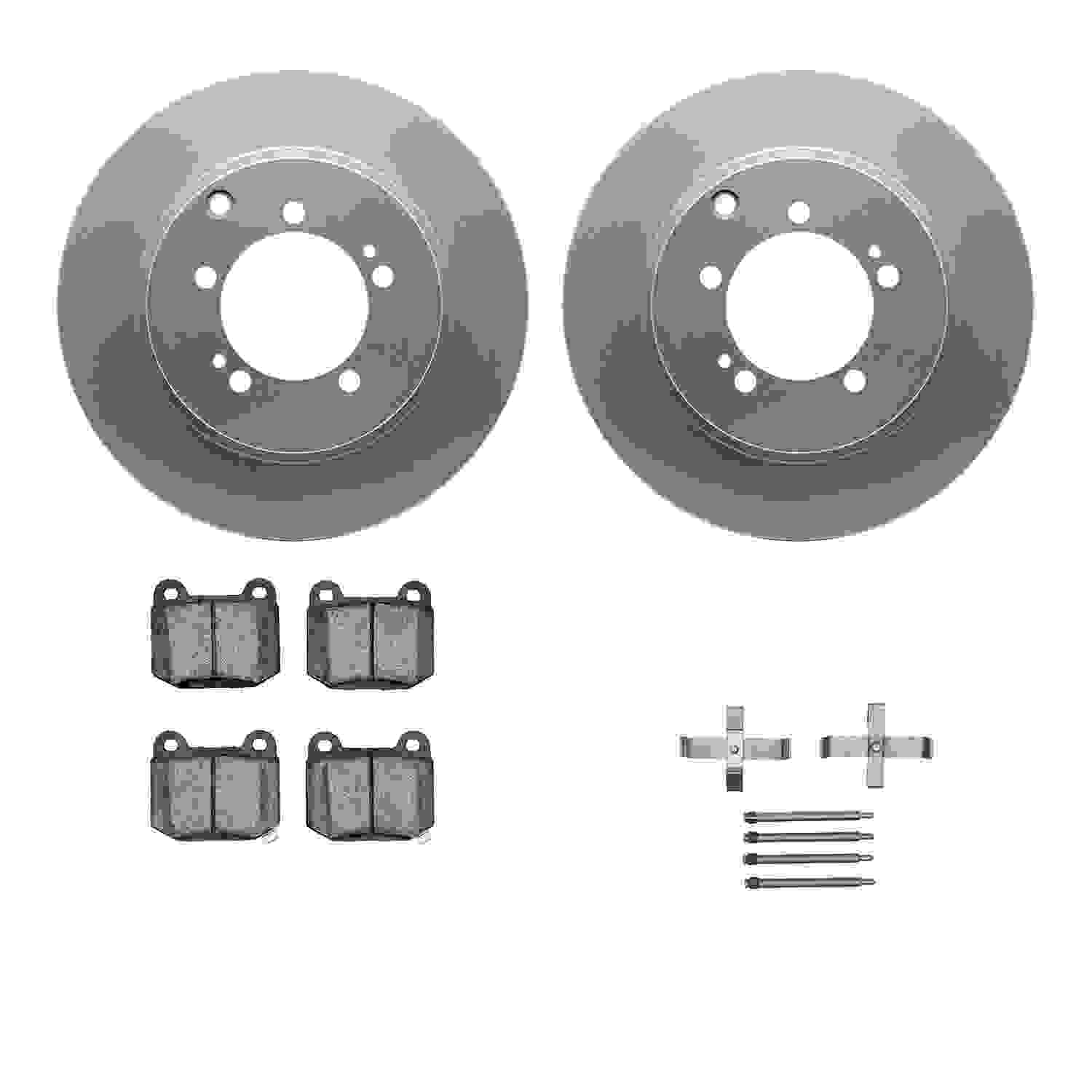 Dynamic Friction Company Disc Brake Kit 4312-72024