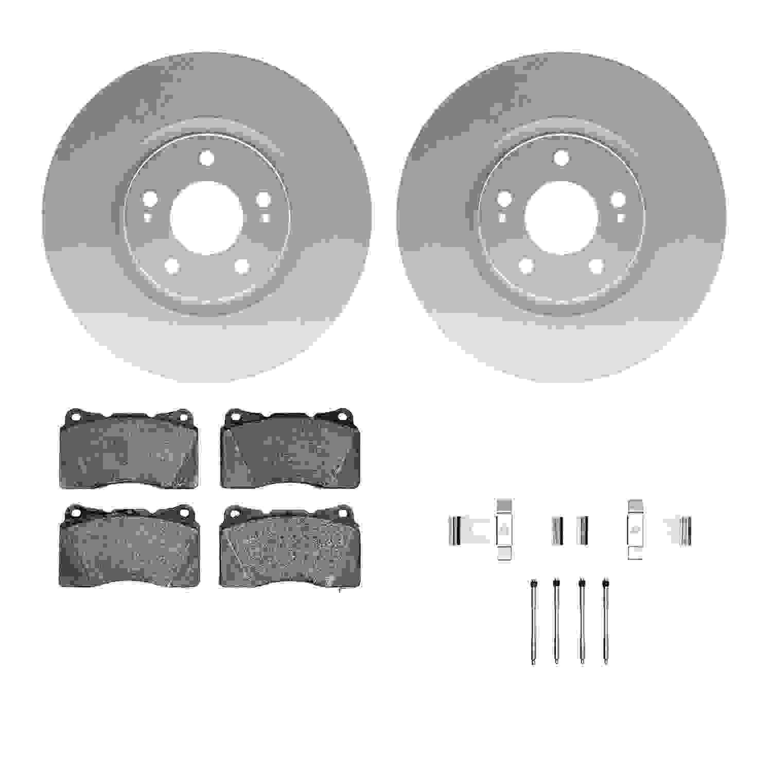 Dynamic Friction Company Disc Brake Kit 4312-72025