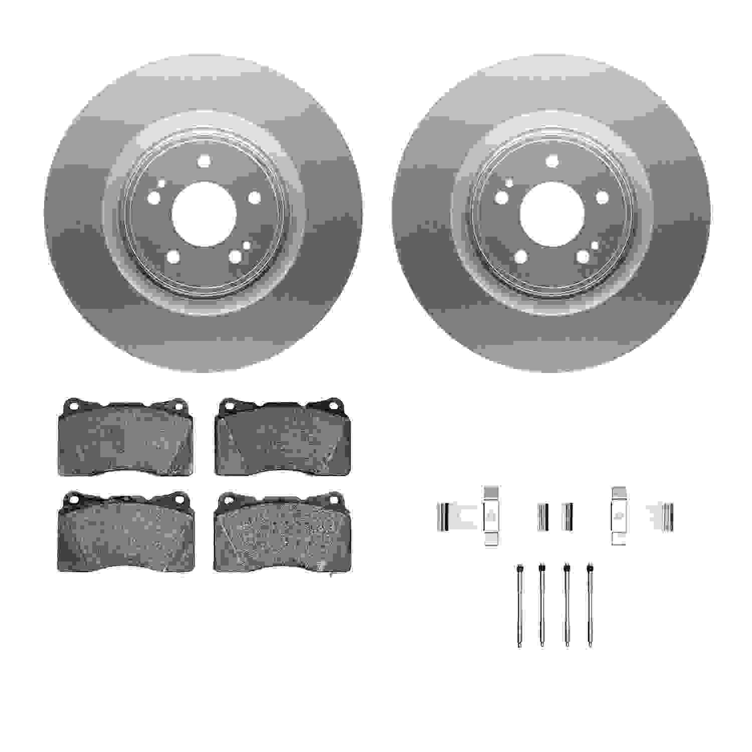 Dynamic Friction Company Disc Brake Kit 4312-72027