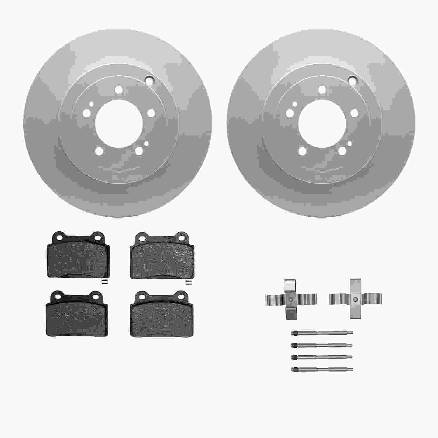 Dynamic Friction Company Disc Brake Kit 4312-72029