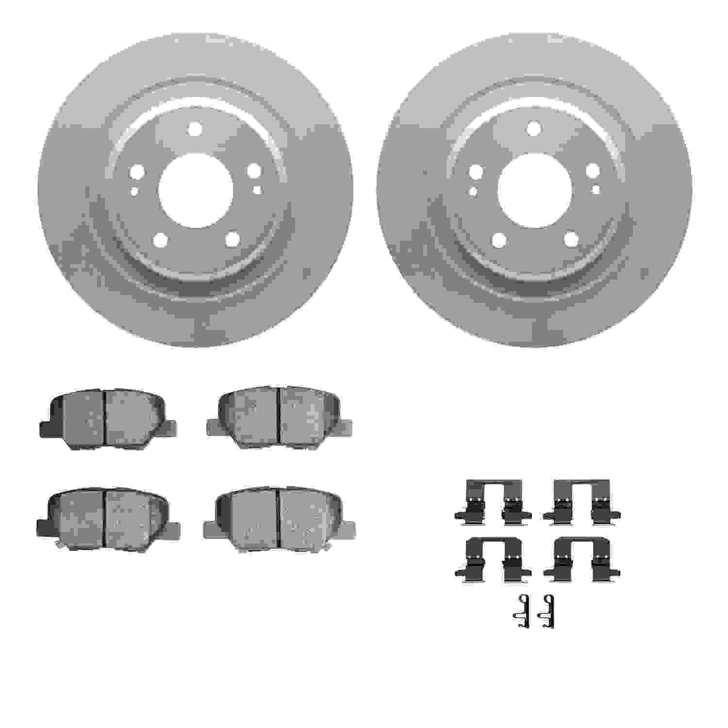 Dynamic Friction Company Disc Brake Kit 4312-72031