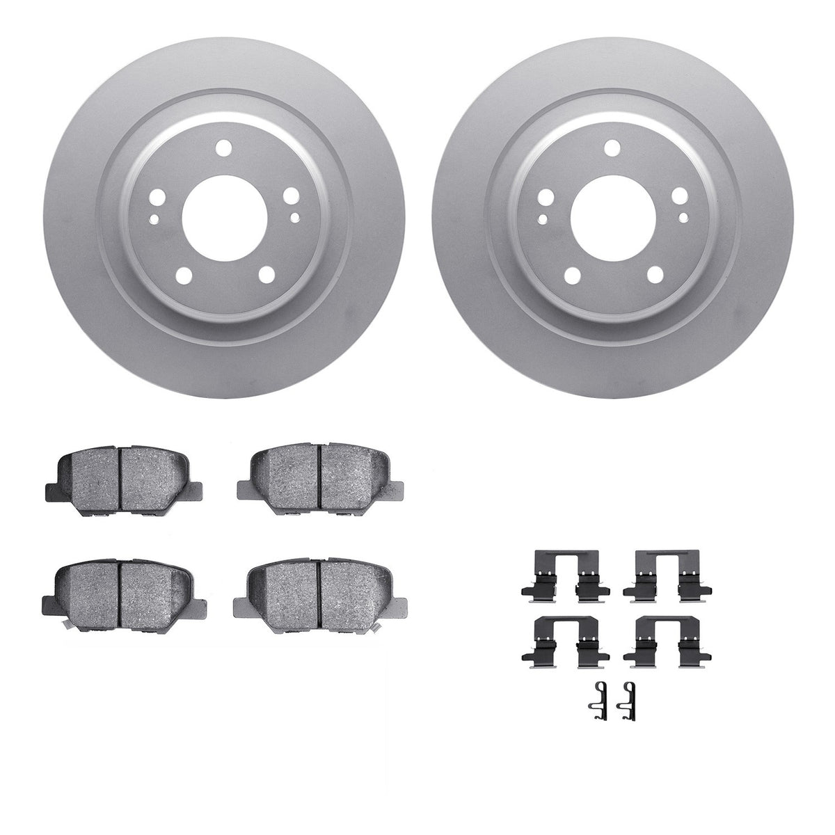 Dynamic Friction Company Disc Brake Kit 4312-72031