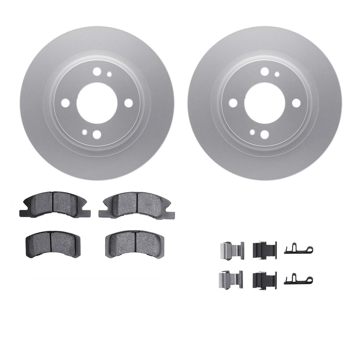 Dynamic Friction Company Disc Brake Kit 4312-72033