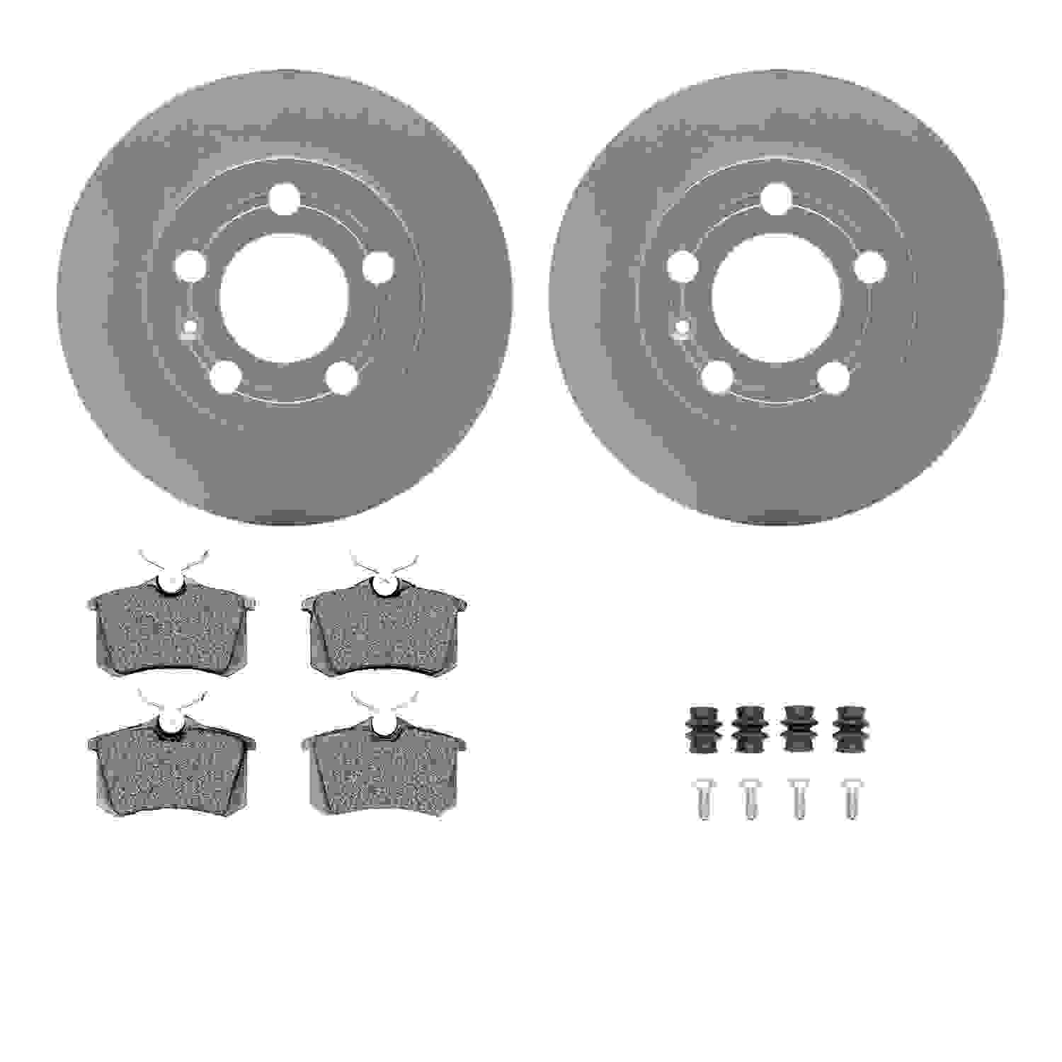 Dynamic Friction Company Disc Brake Kit 4312-73006