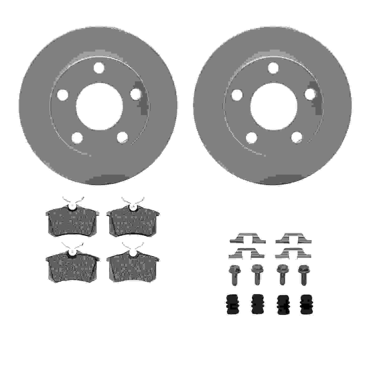 Dynamic Friction Company Disc Brake Kit 4312-73010