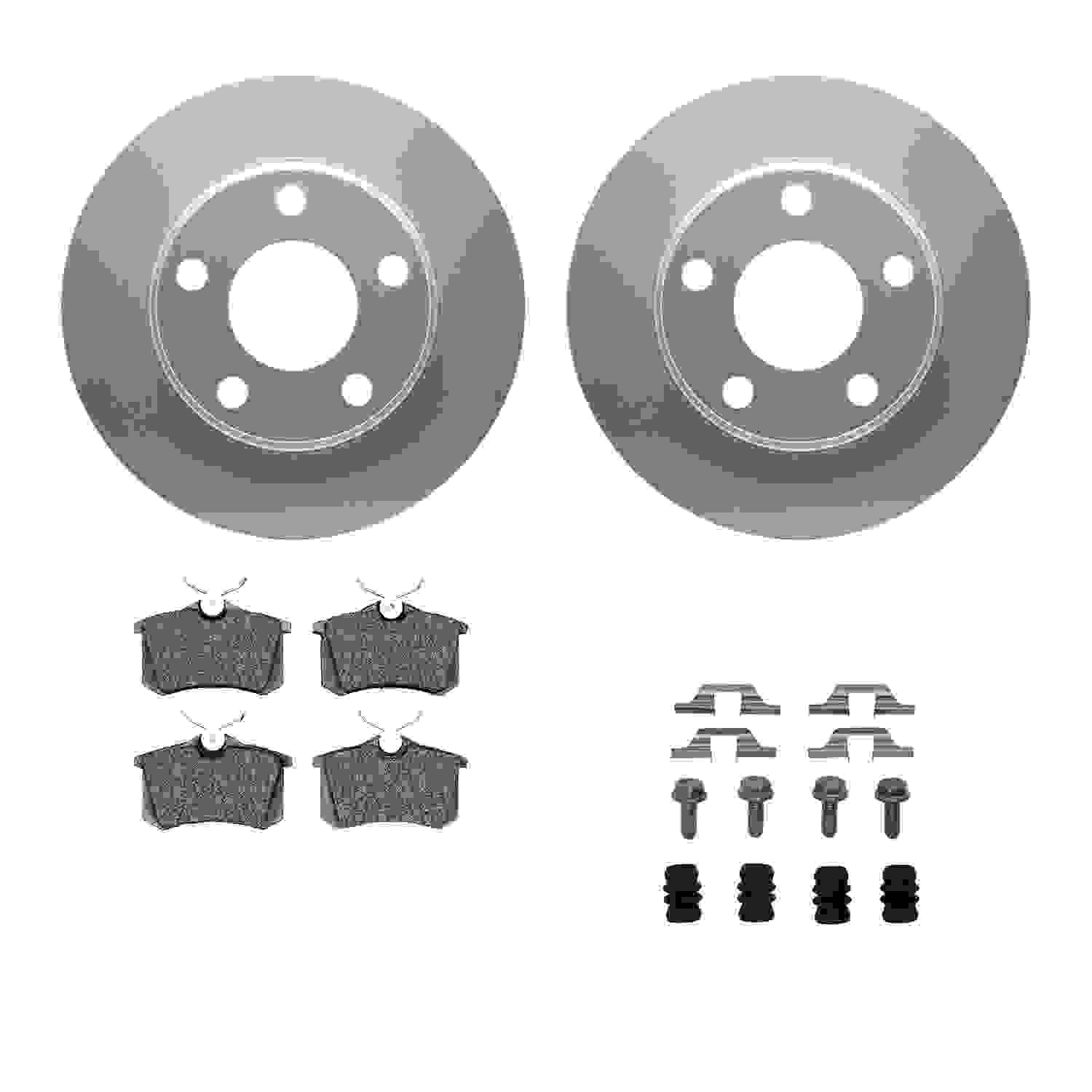 Dynamic Friction Company Disc Brake Kit 4312-73012