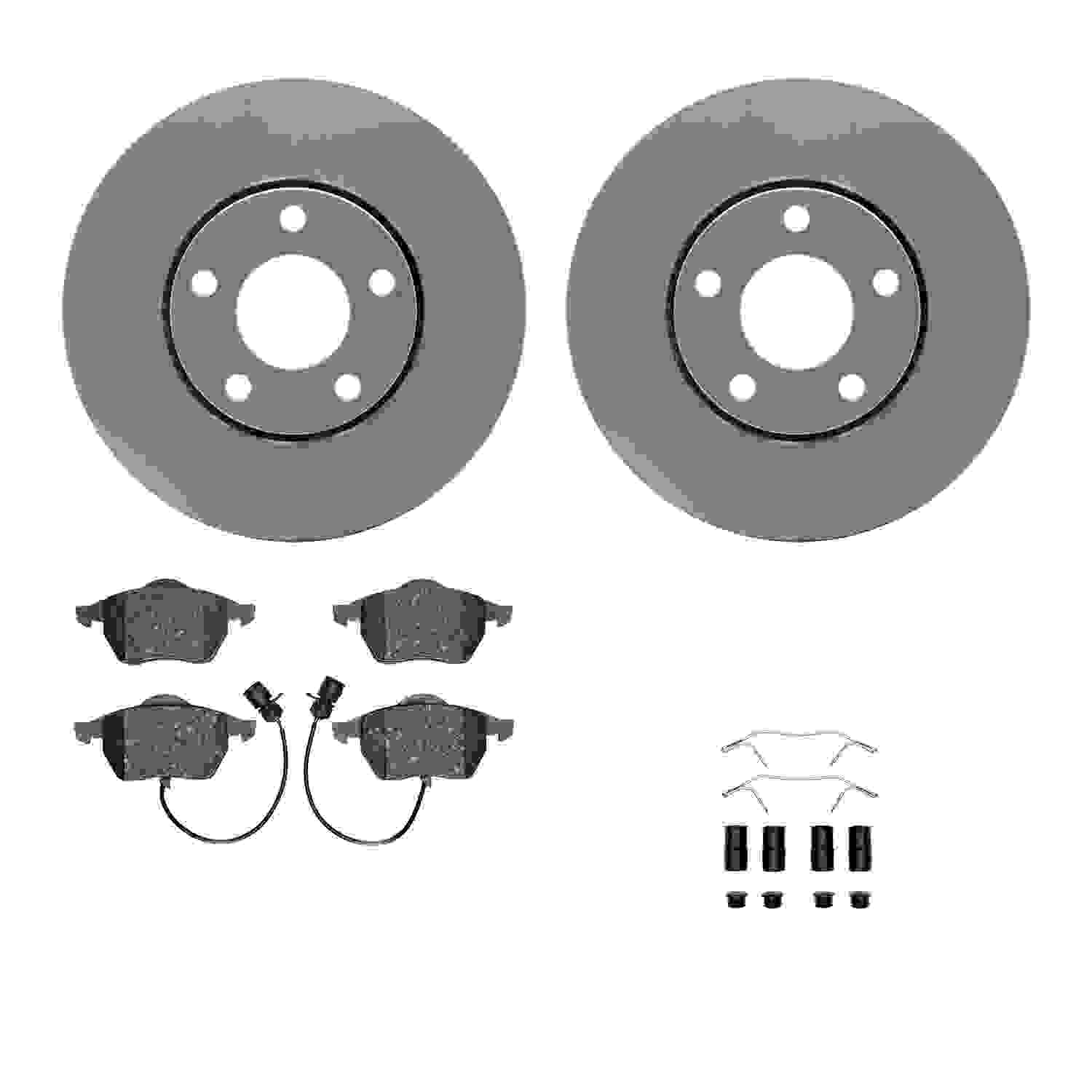 Dynamic Friction Company Disc Brake Kit 4312-73014