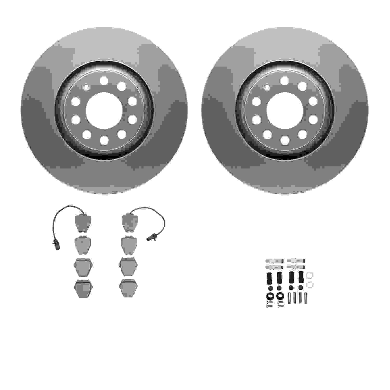 Dynamic Friction Company Disc Brake Kit 4312-73017