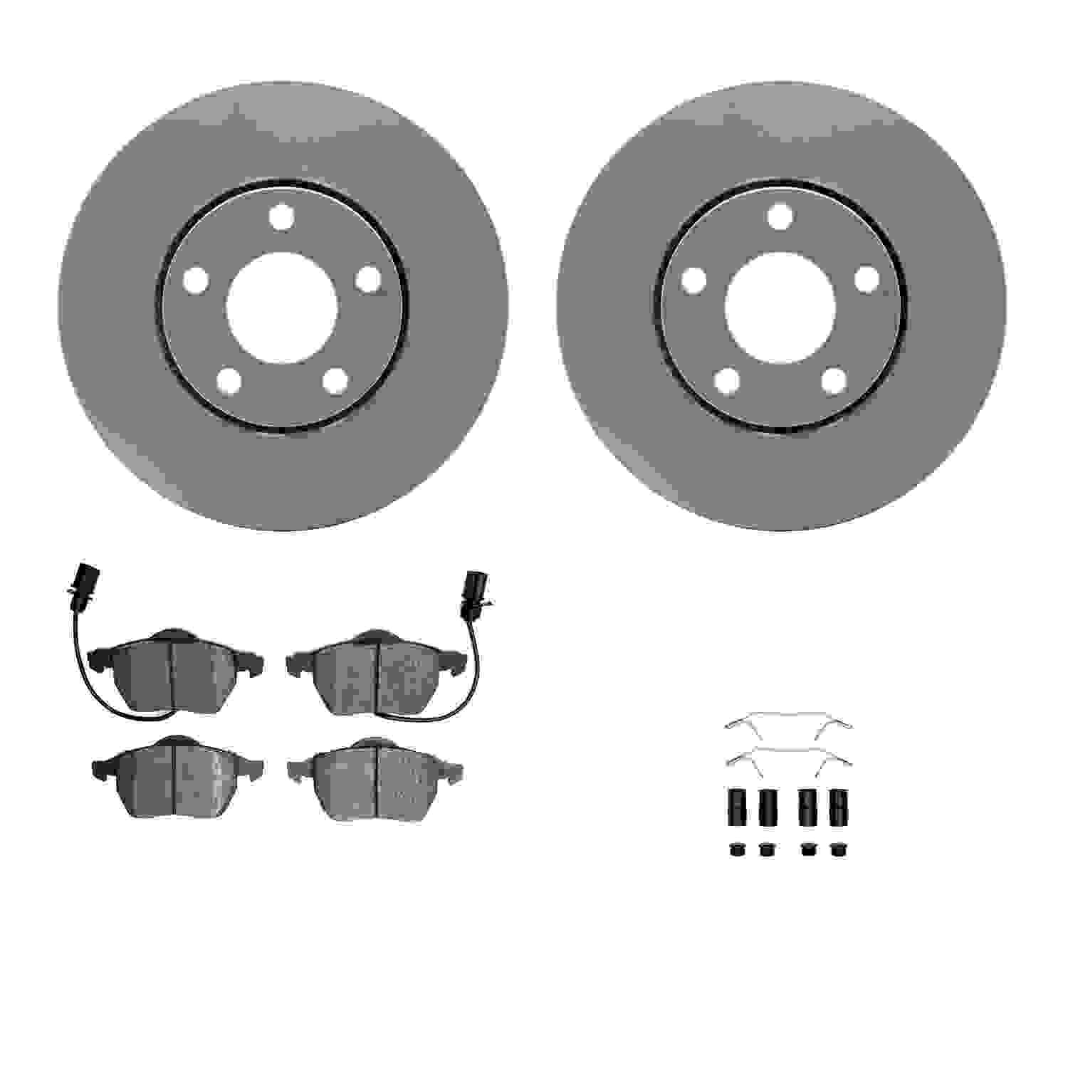 Dynamic Friction Company Disc Brake Kit 4312-73018