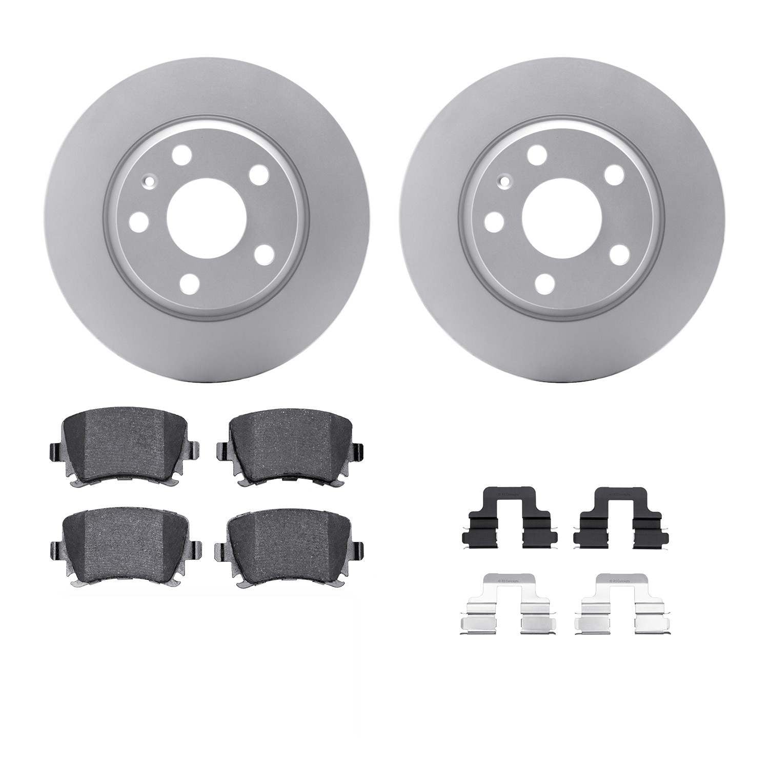 Dynamic Friction Company Disc Brake Kit 4312-73030