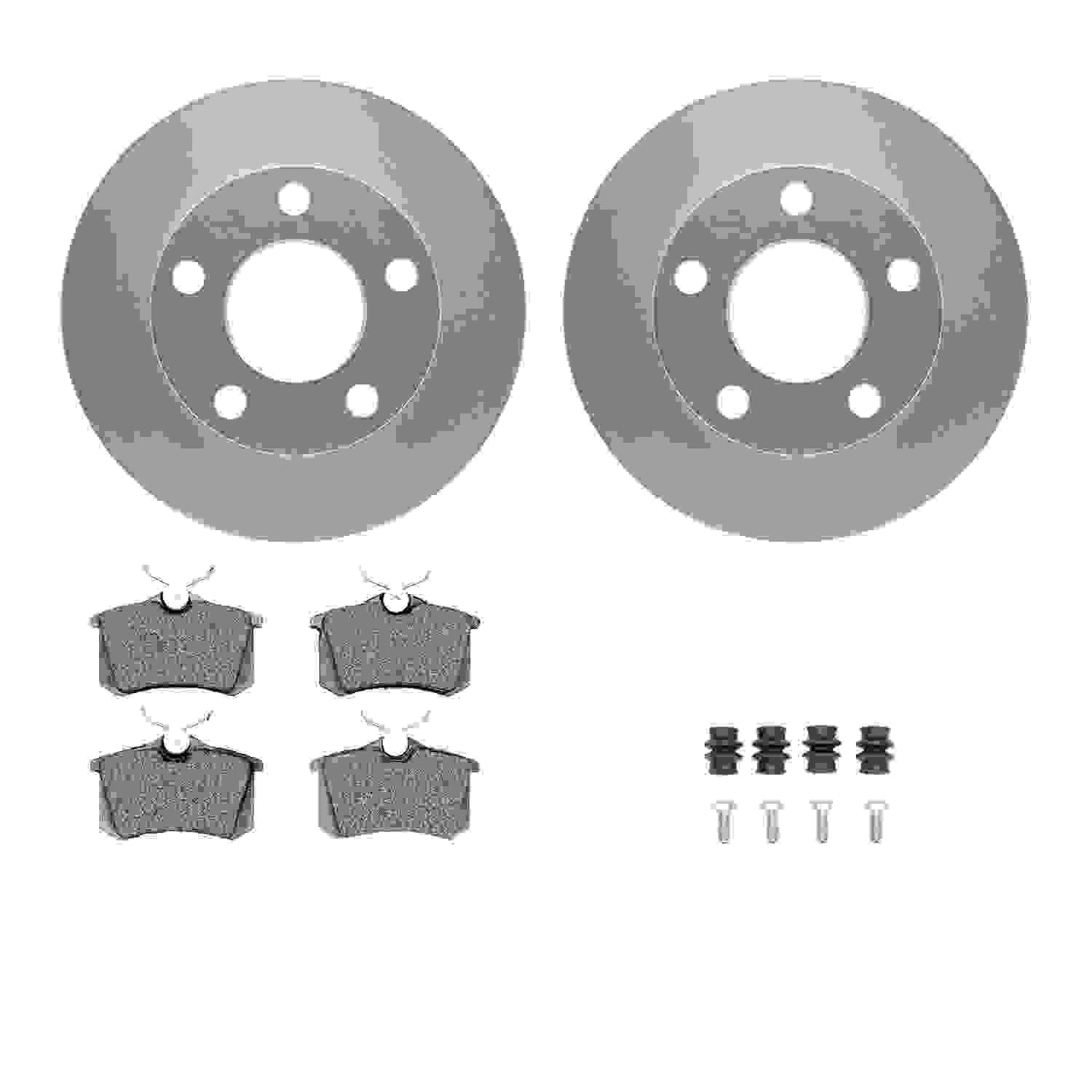 Dynamic Friction Company Disc Brake Kit 4312-74008