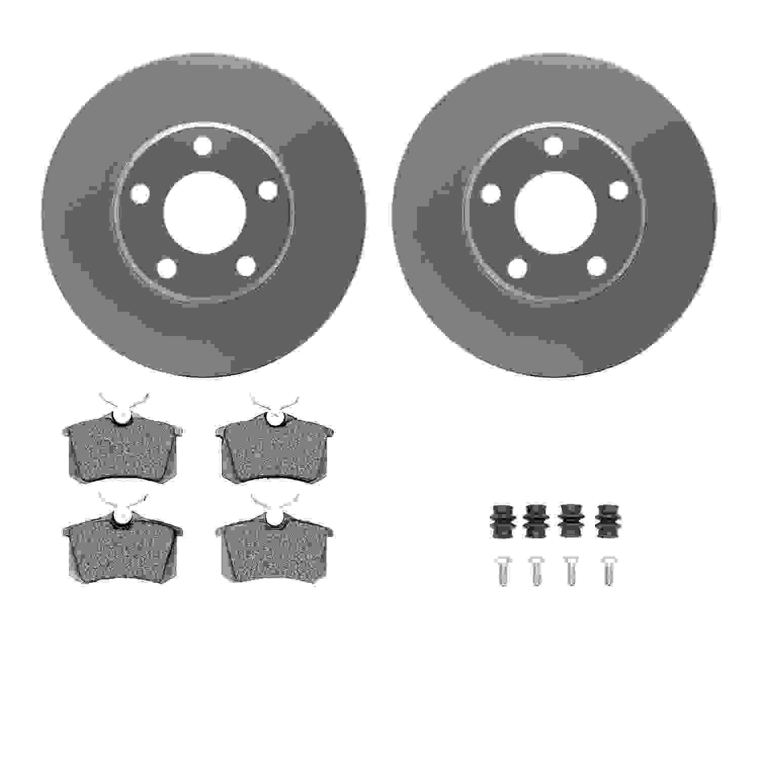 Dynamic Friction Company Disc Brake Kit 4312-74009