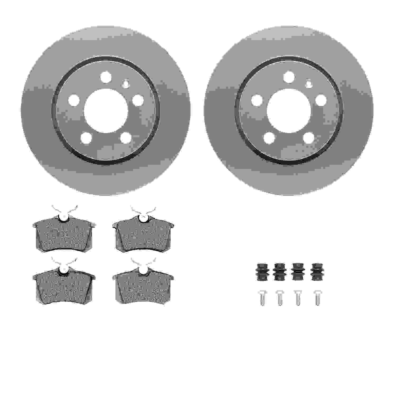 Dynamic Friction Company Disc Brake Kit 4312-74010