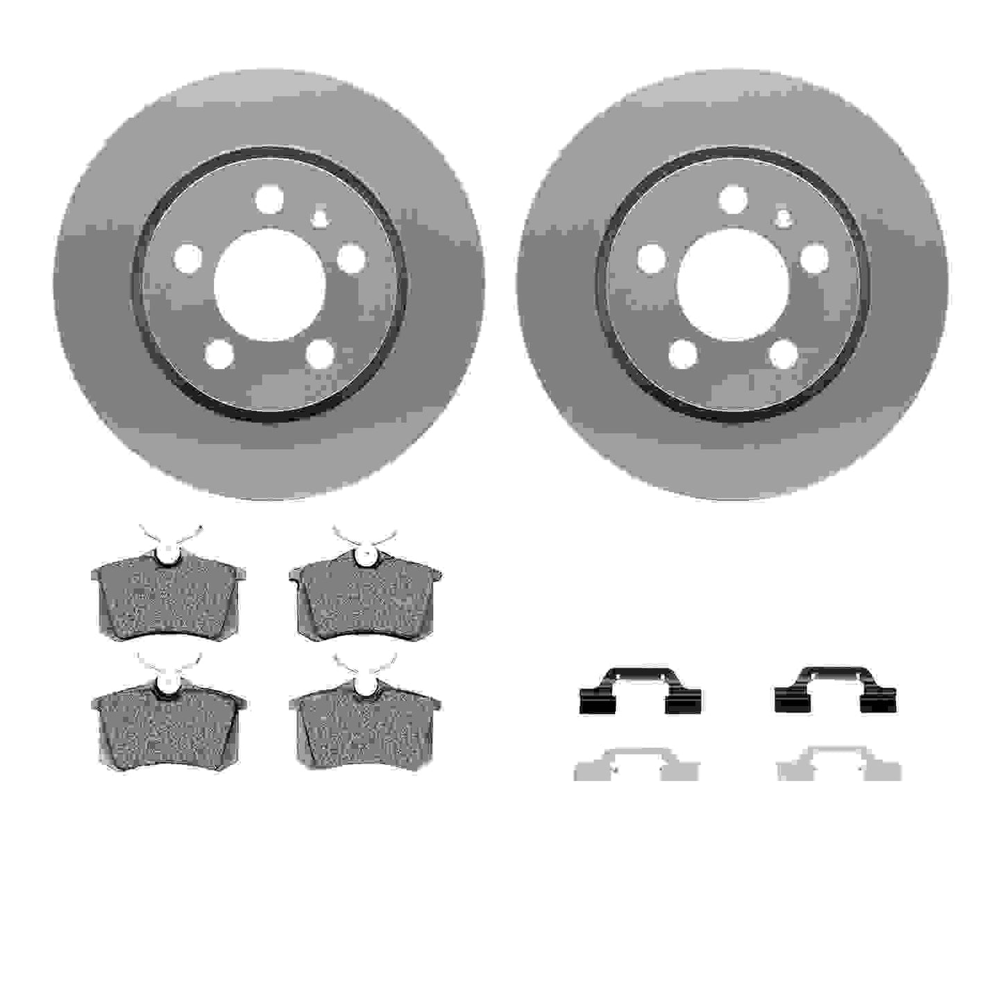 Dynamic Friction Company Disc Brake Kit 4312-74014