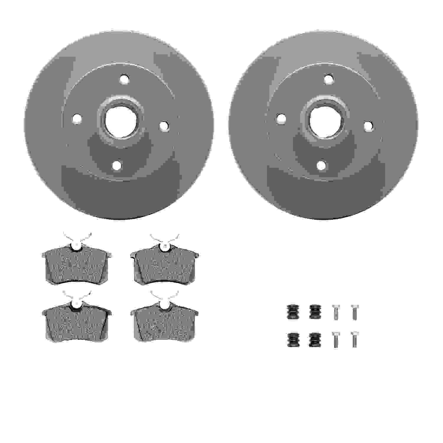 Dynamic Friction Company Disc Brake Kit 4312-74015