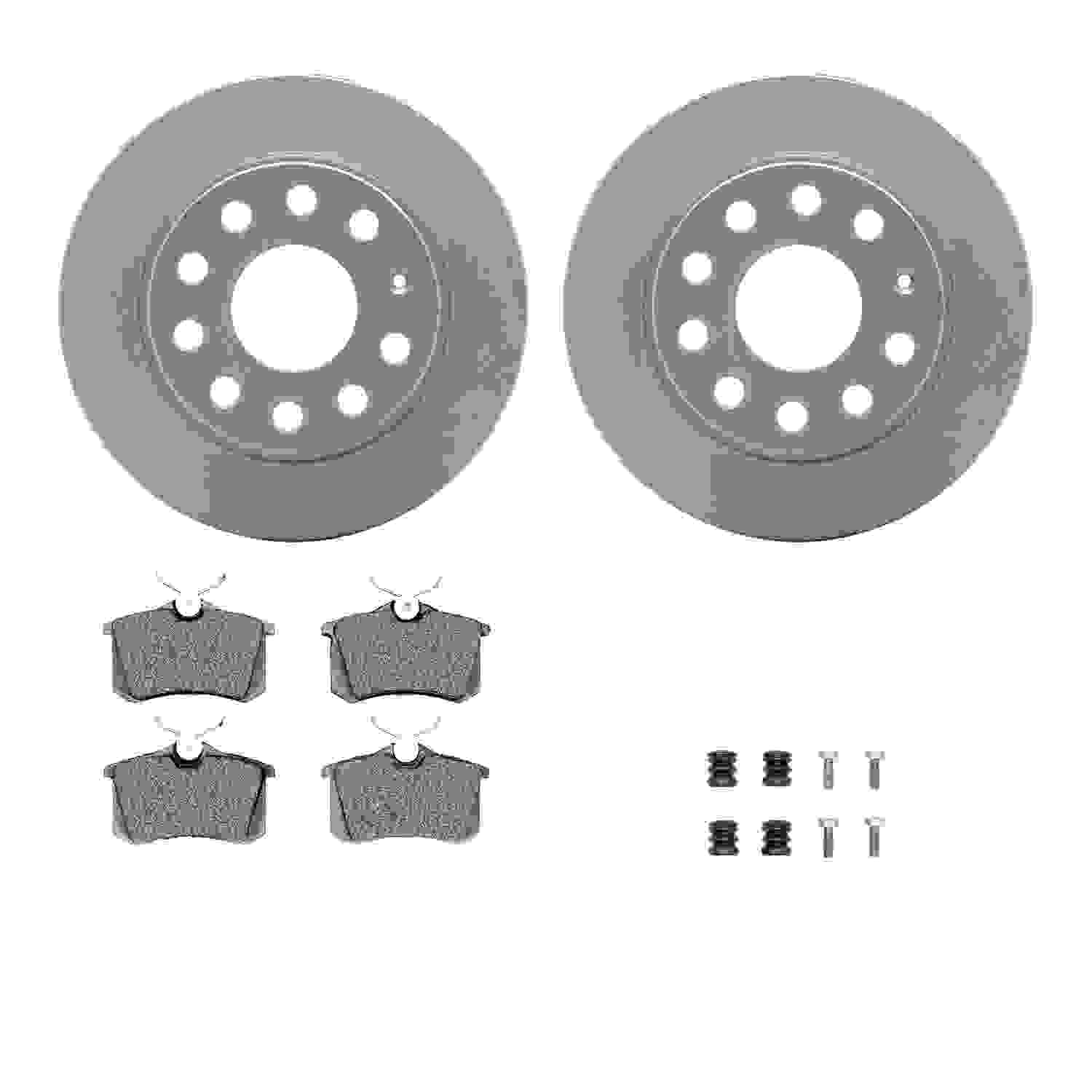 Dynamic Friction Company Disc Brake Kit 4312-74016