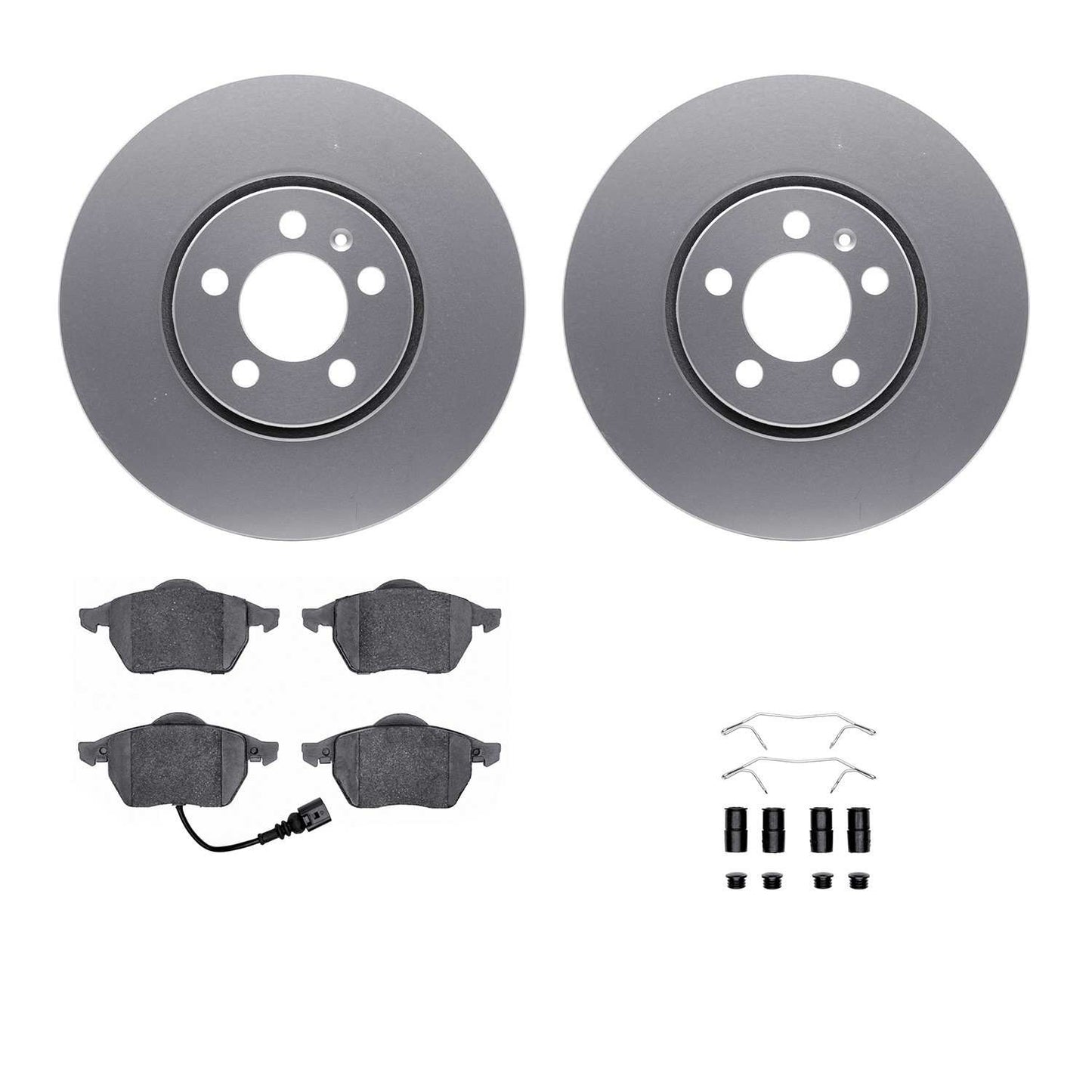 Dynamic Friction Company Disc Brake Kit 4312-74020