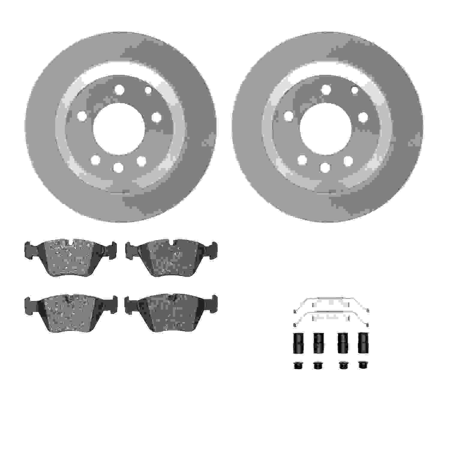 Dynamic Friction Company Disc Brake Kit 4312-74031