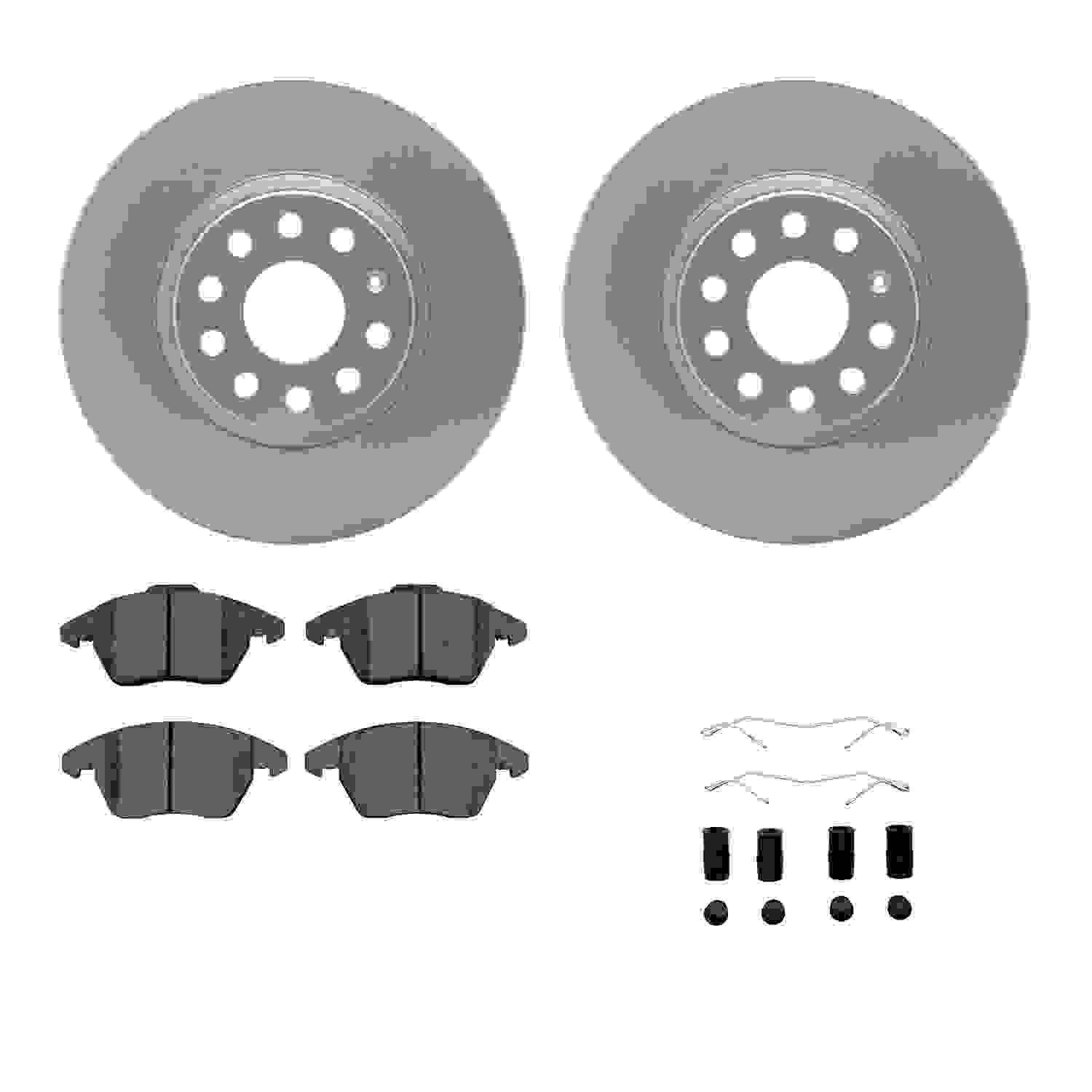 Dynamic Friction Company Disc Brake Kit 4312-74036